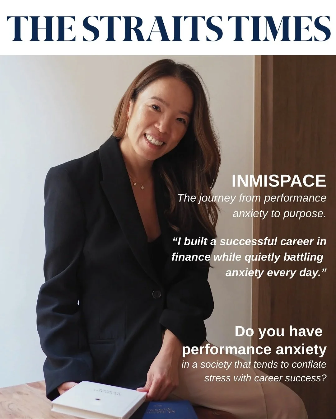 Thank you @straits_times for featuring my story. It feels nostalgic to see my full name on the article! 

Performance anxiety doesn&rsquo;t always look like panic, sometimes it hides behind competence. For years, I thought stress was proof that I was