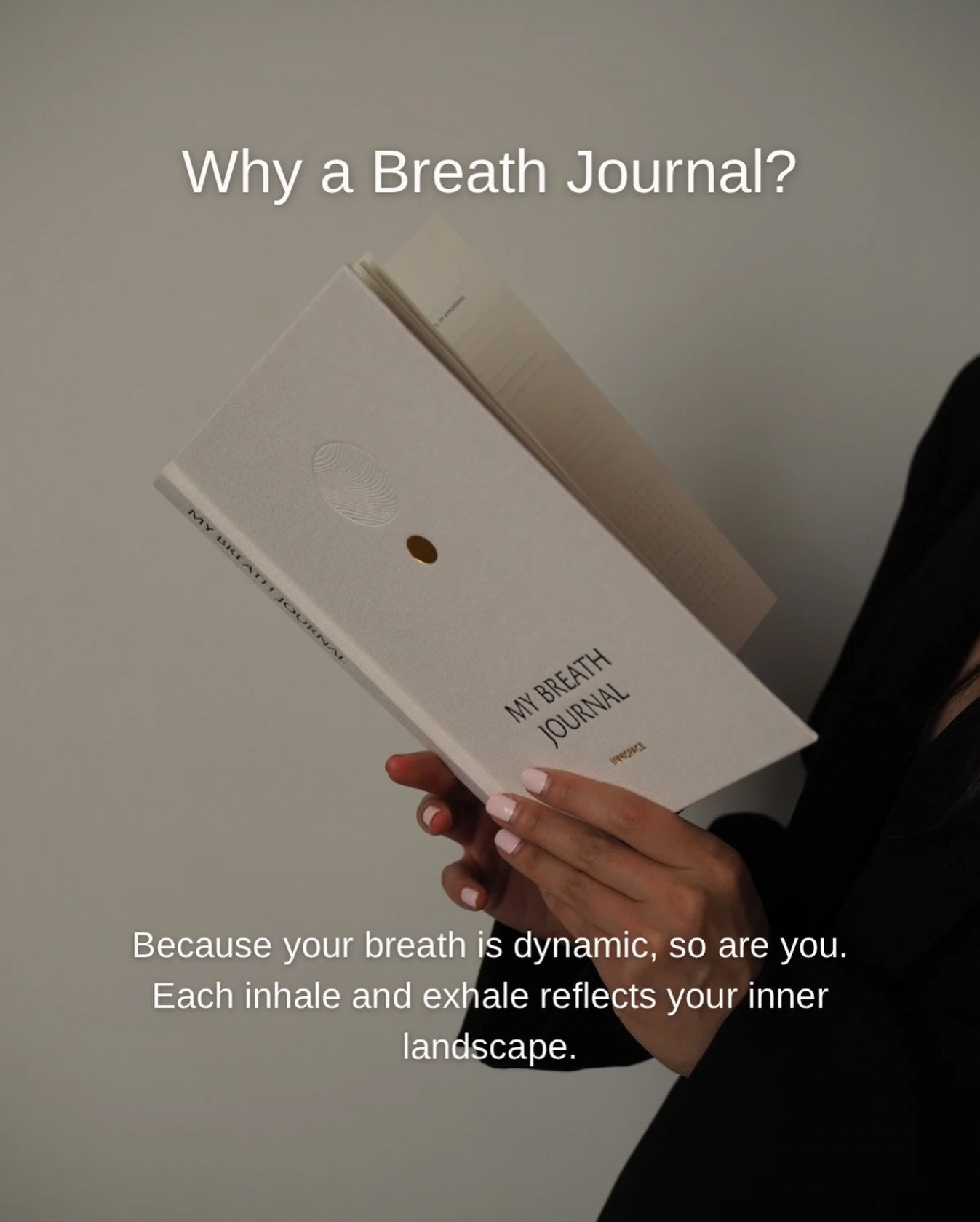 Your breath changes every day and so do your thoughts, feelings and energy. My Breath Journal gives you space to notice them and reflect on them.

&hearts;️ &ldquo;I created this journal because I wanted a simple tool that could meet me anywhere &amp