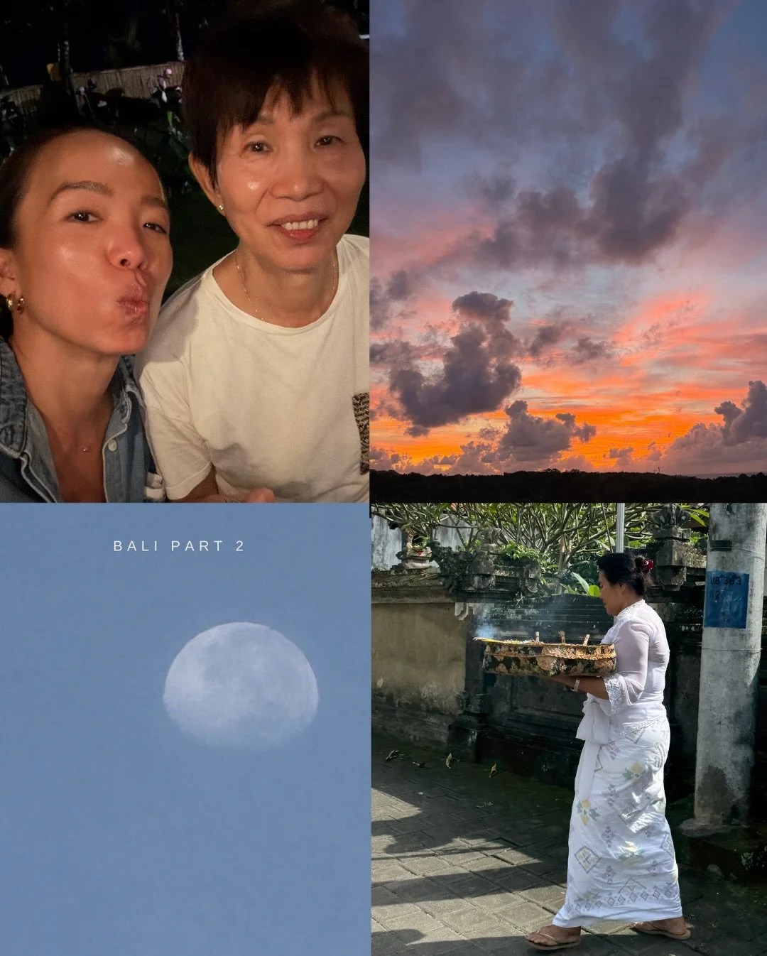 The 7th and last slide. 🥹&hearts;️

A month in Bali felt like a year. Everything was amplified. There was so much solo time, and such intentional, nourishing time with family &amp; friends. Living simply, moving my body, eating well and being presen