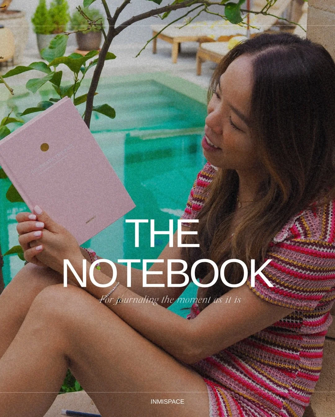 If you have been following my stories, you will know I am in love with the moon. The designs of My Breath Journal &amp; The Notebook are inspired by her. Watching her always makes me feel nostalgic, each notebook features a golden moon like a mirror 