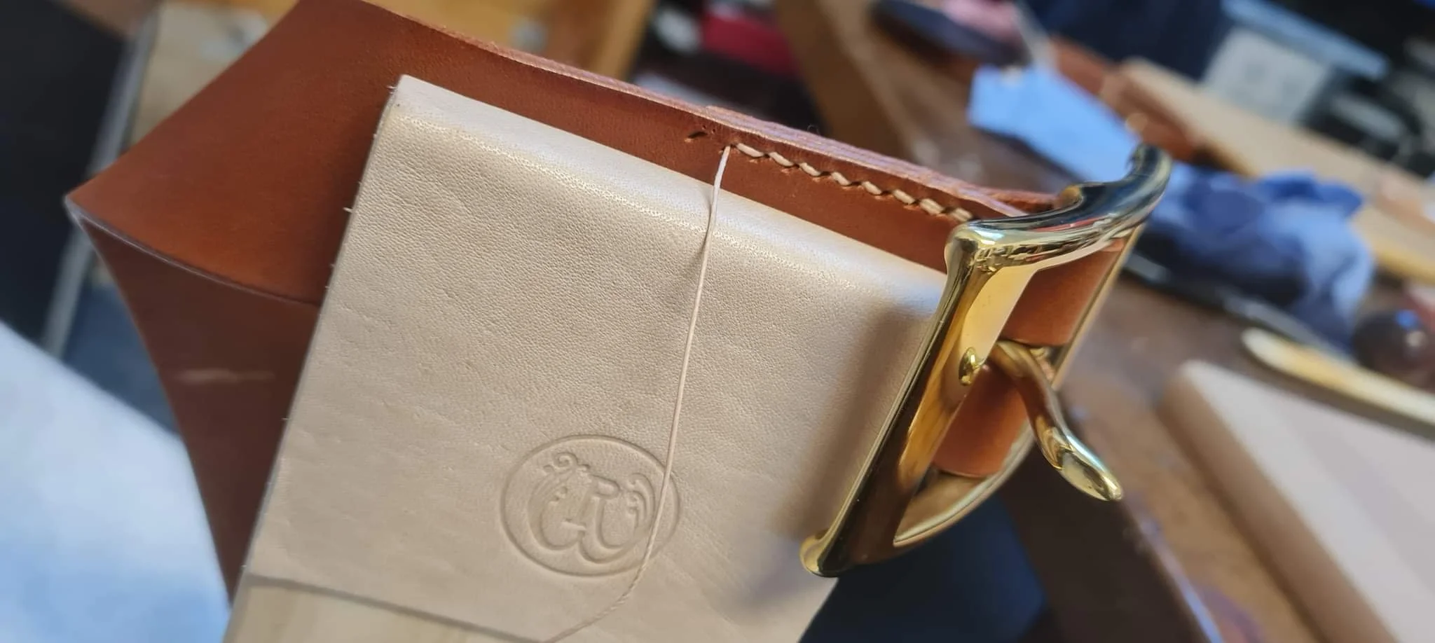 Leatherwork Course - Quality hand-stitched belt