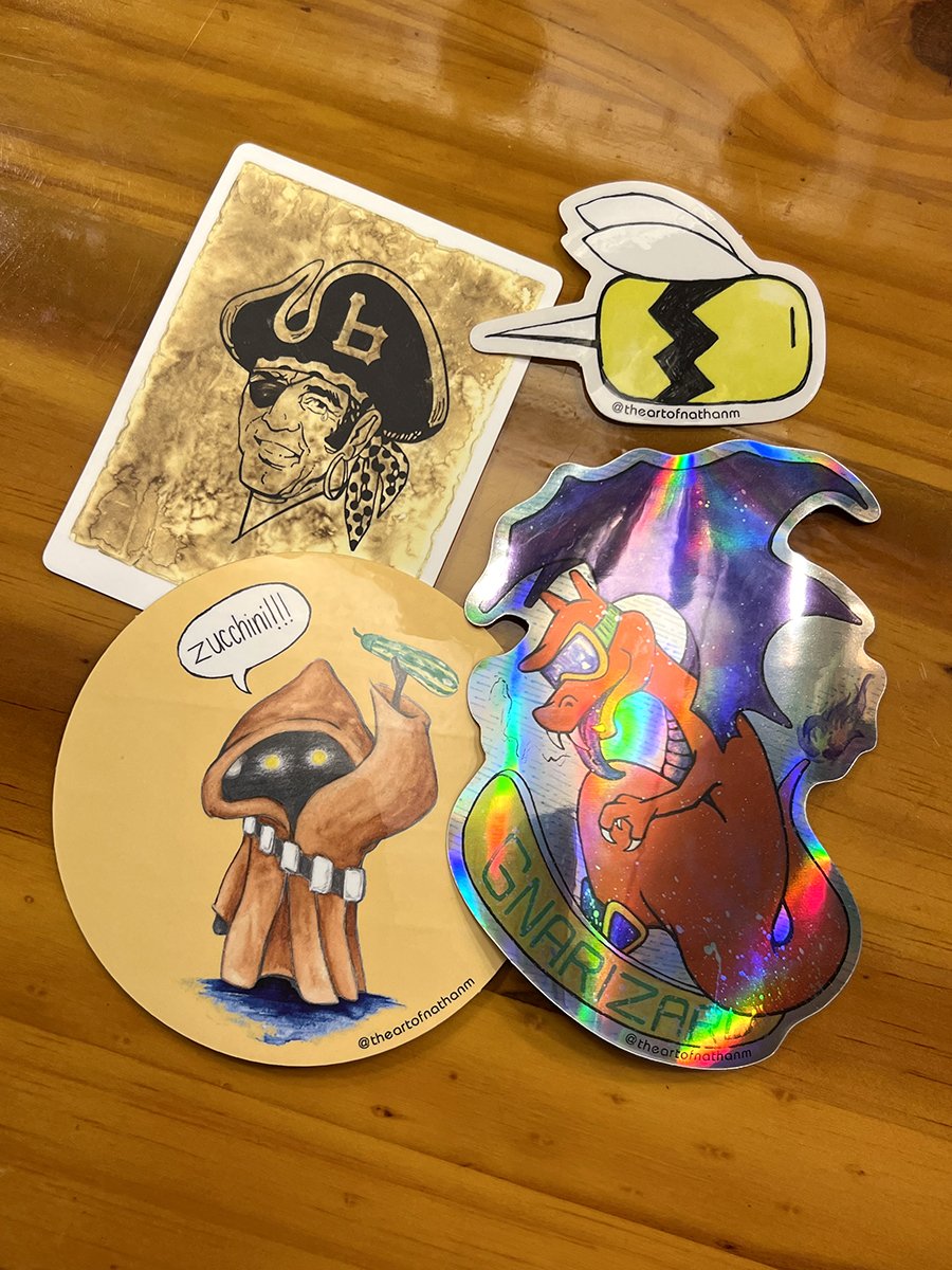 4 Sticker Bundle