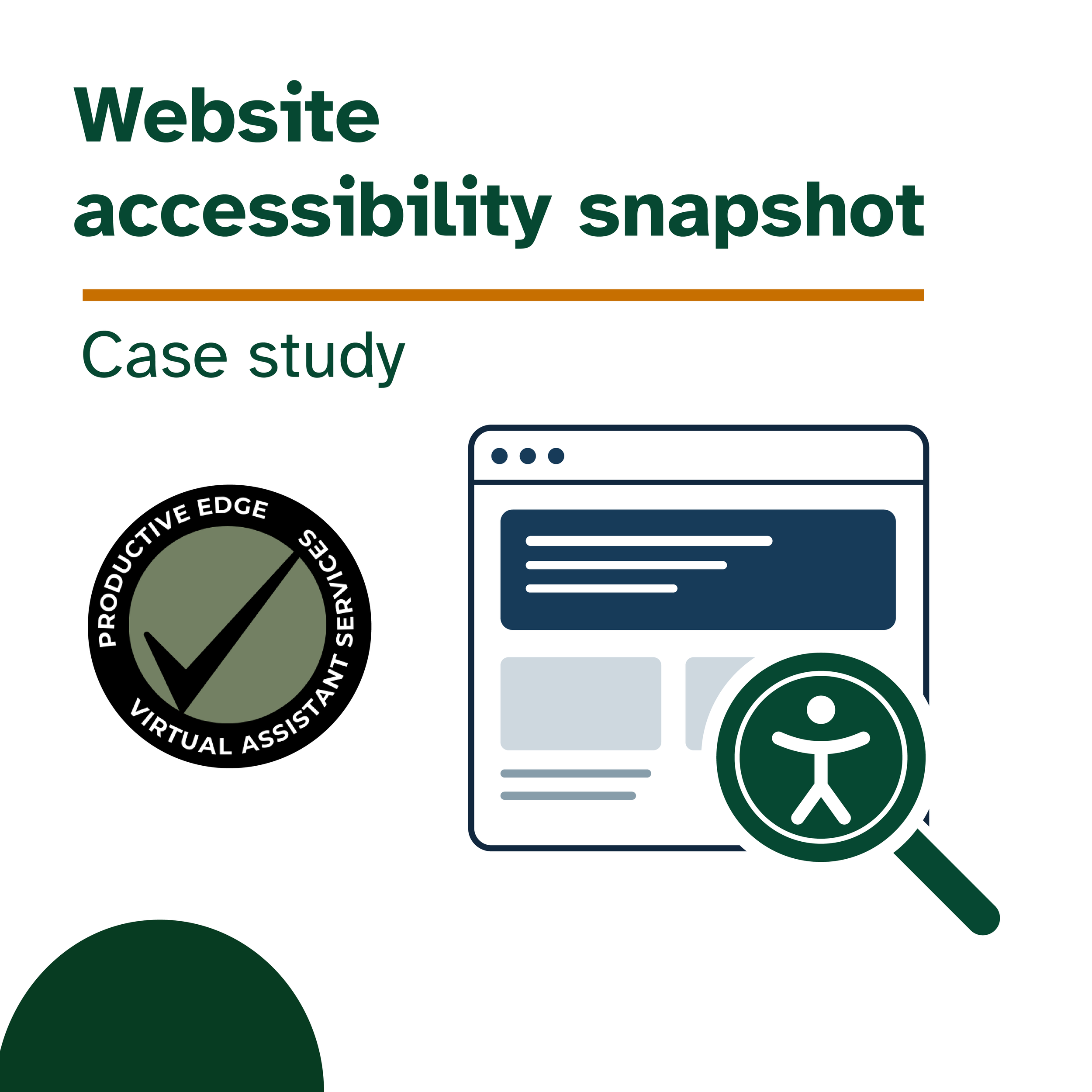 Auditing of website of Productive Edge VA