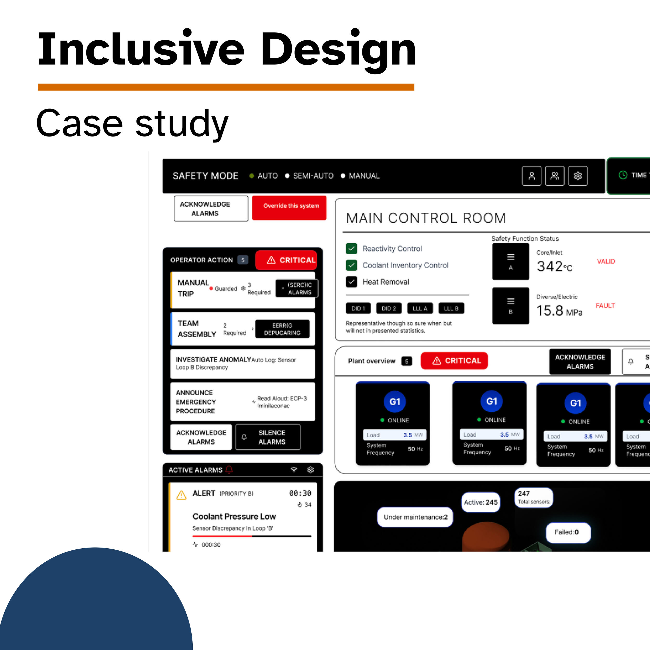 Human-Centred Control Interface (HCCI) concept for Nuclear power