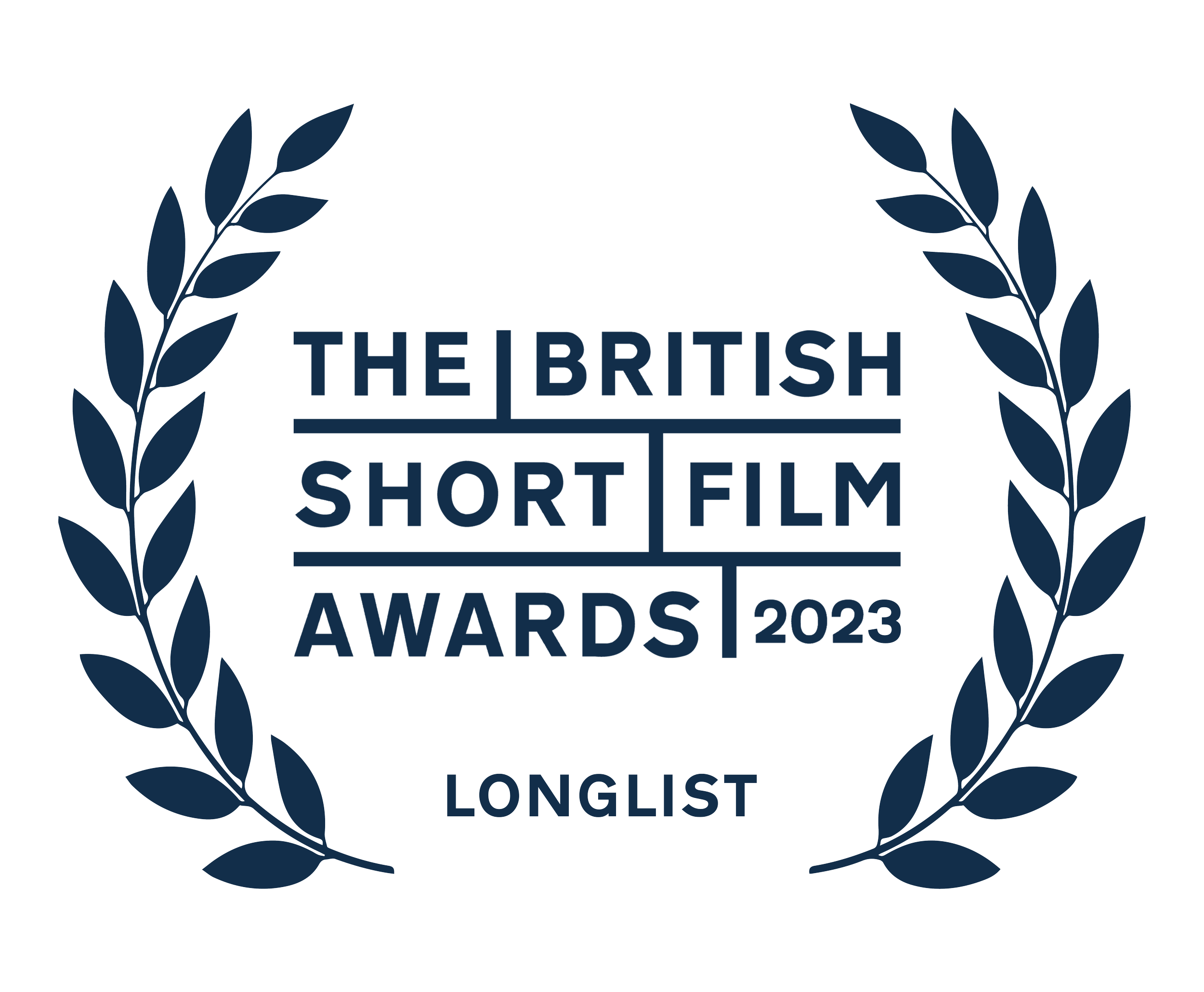 British Short Film Awards Longlist_Laurel_2023_Blue.png