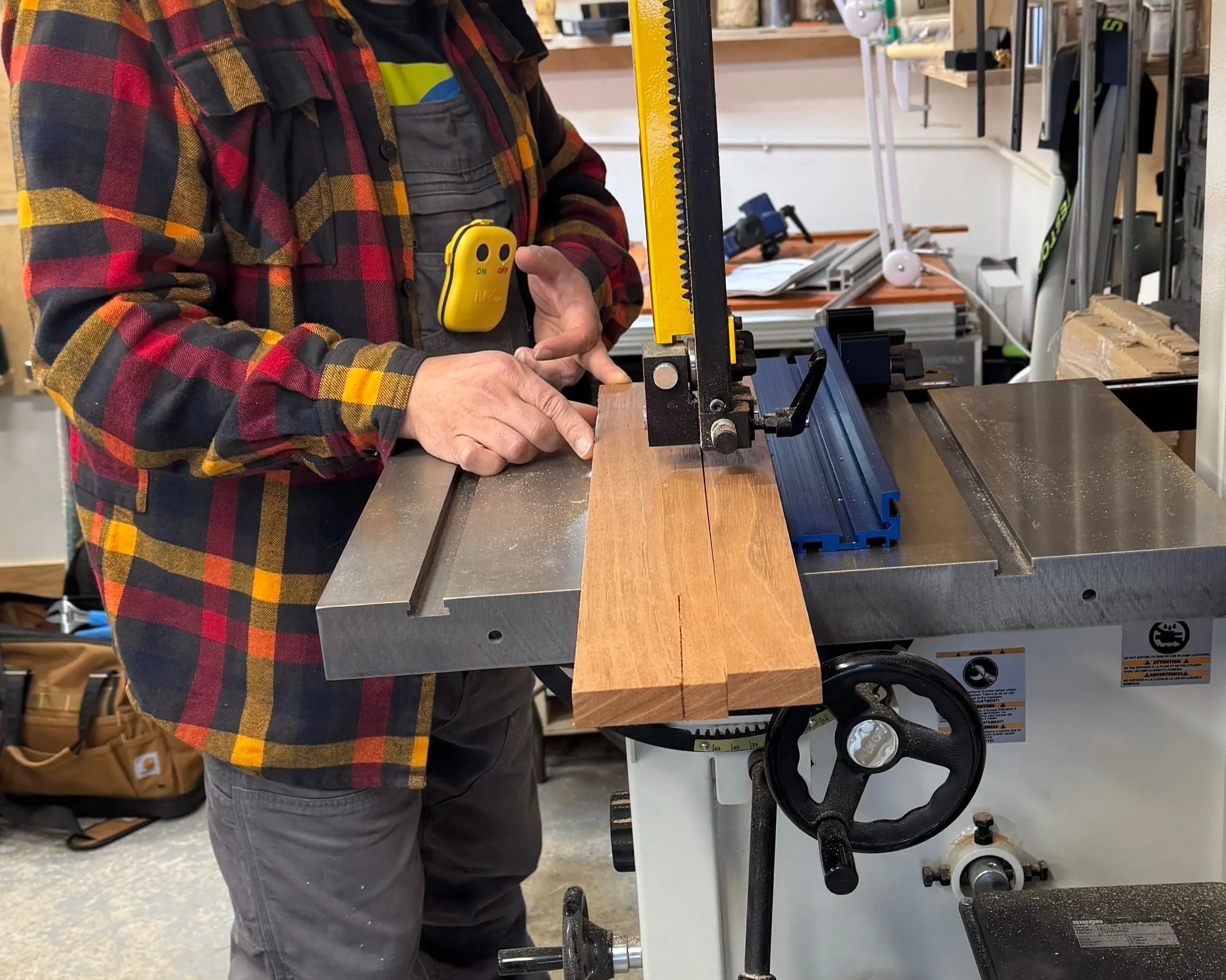 Bandsaw Set up and Use