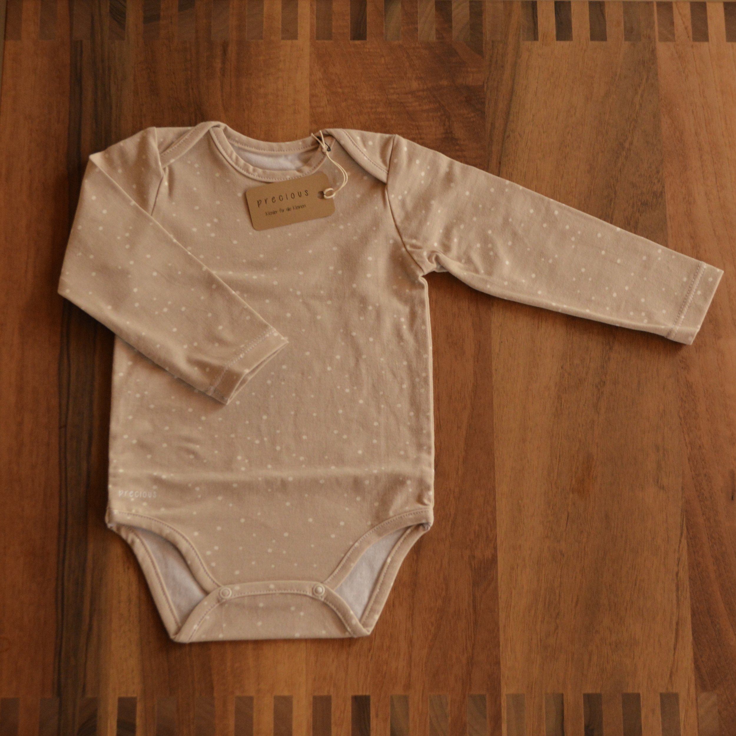 Ilya - Sandsturm beige // Grösse 80 // Gots-Jersey // 32 CHF