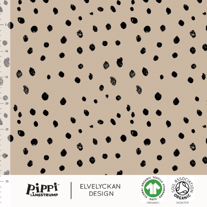 Gots-Jersey // Dots Creme