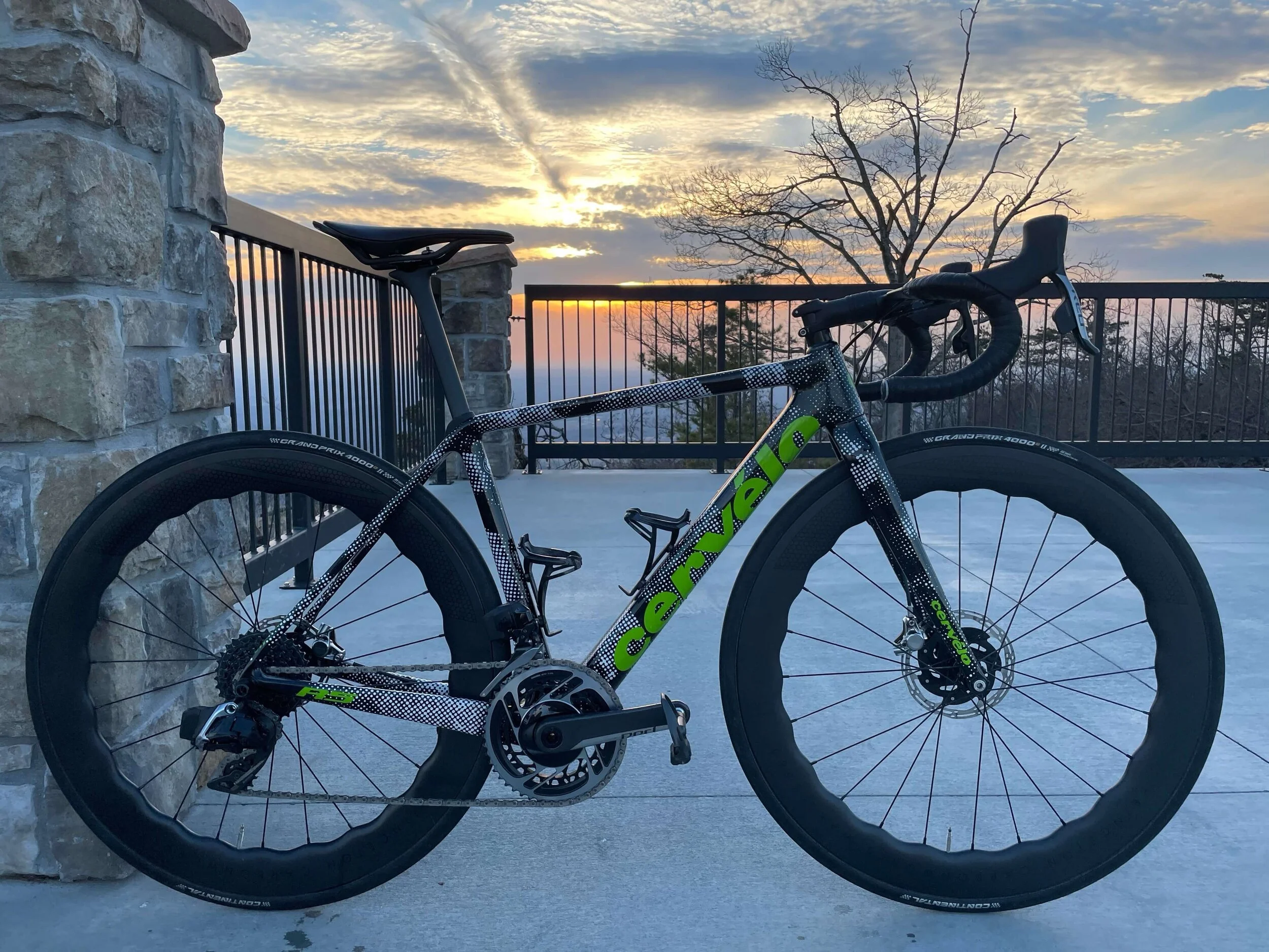 Beautiful night last week at the top of Pilot Mountain State Park