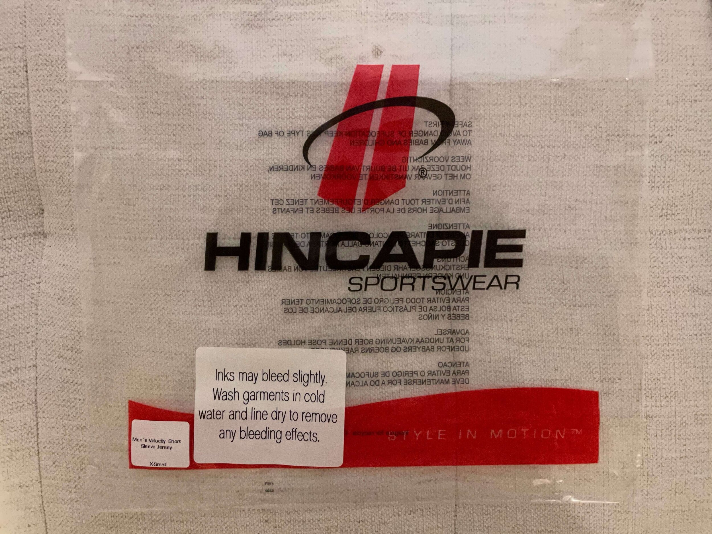 Jersey, Bibs and Vest all come individually neatly packaged.