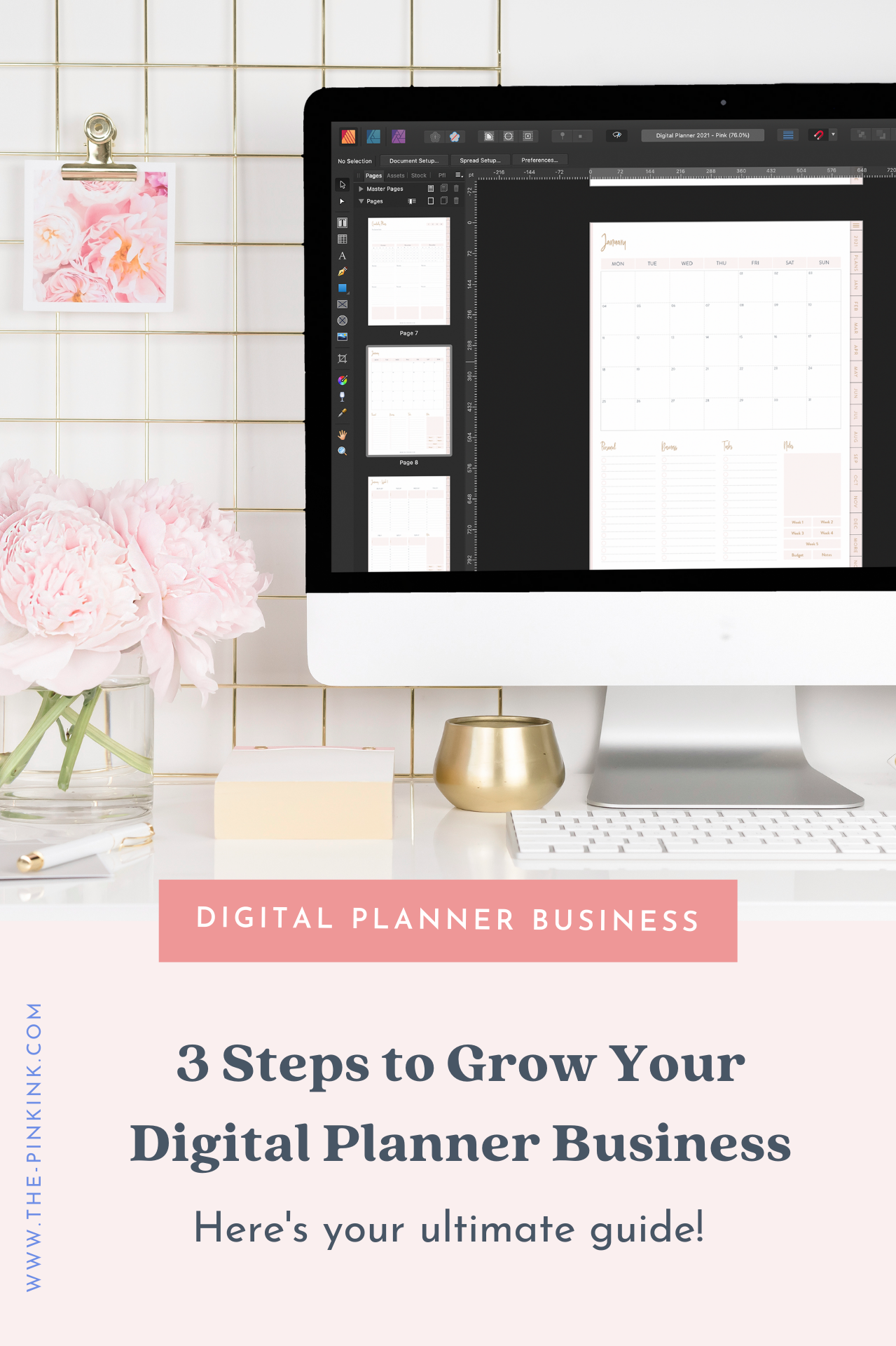 3 Steps to Scale Your Digital Planner Online Business by the Pink Ink. Are you a digital planner or digital product business owner looking to scale your online stationary business in order to increase your passive income? Don't miss these steps for …