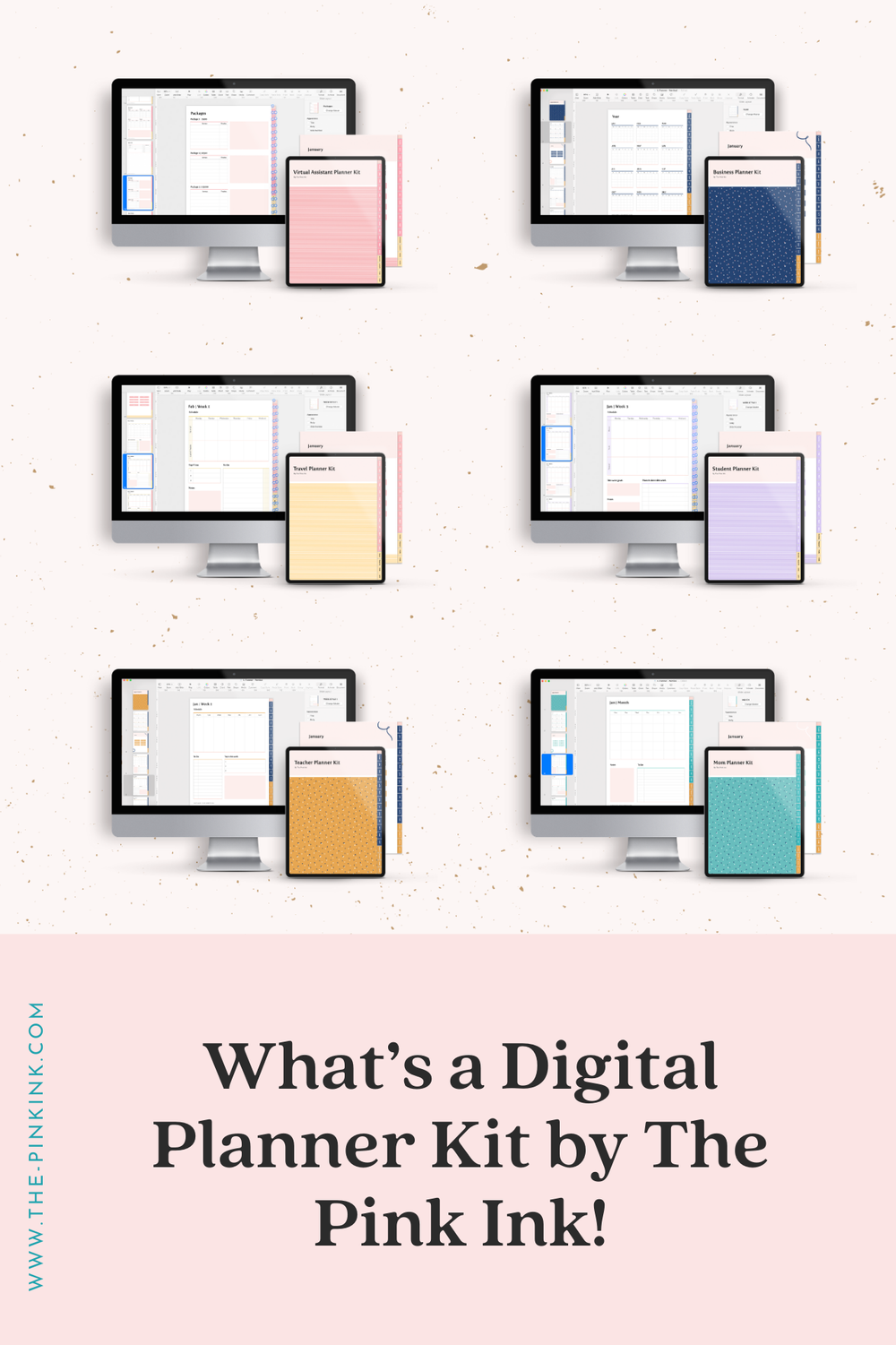 What is a Digital Planner And How to Create One — The Pink Ink