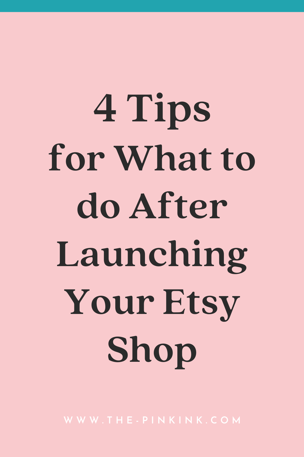 Created an Etsy Shop? Here's How to Launch It — The Pink Ink