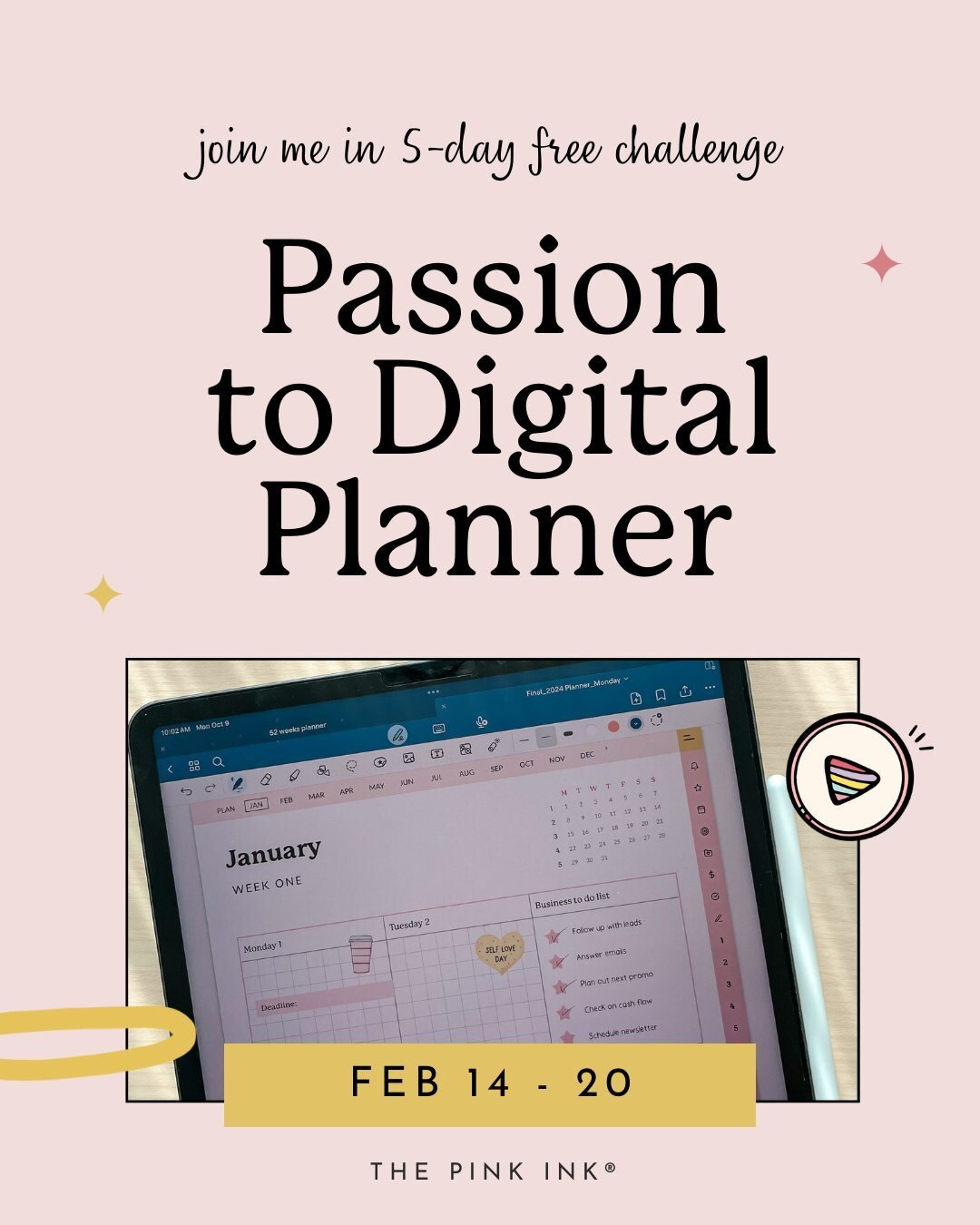 Become a Digital Designer + Create Digital Planners — The Pink Ink