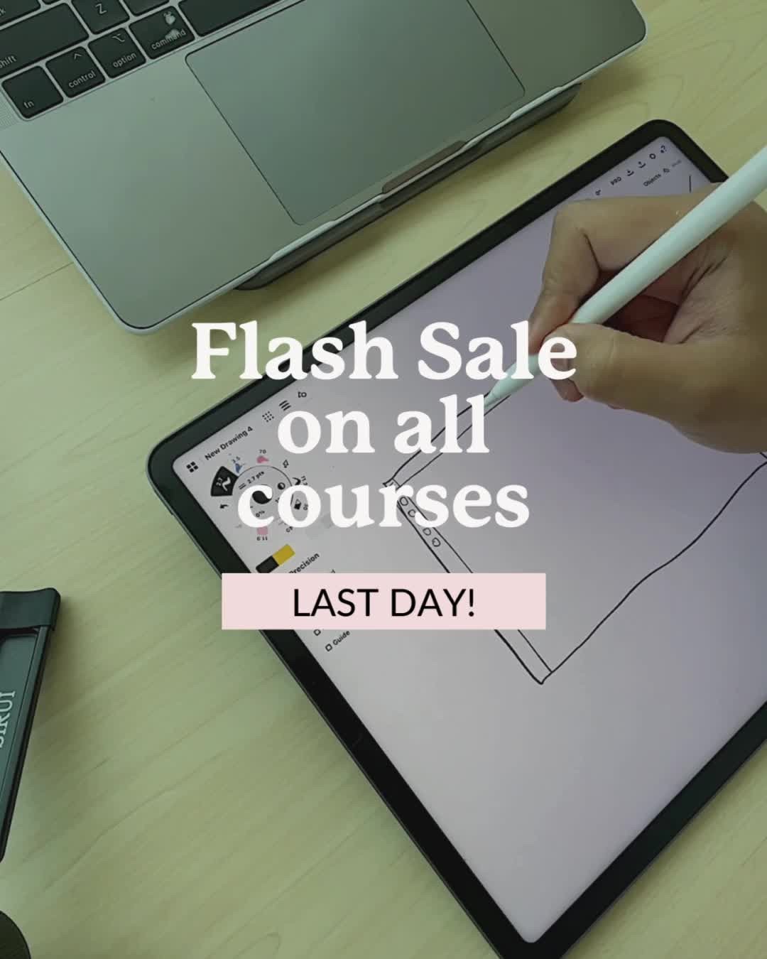 ⏰ Dive into the world of design and master your skills before the clock strikes midnight⁠
⁠
Save up to $300 when you enroll in our courses or bundle them together for deals as good as Black Friday!⁠
⁠
Whether you're a budding entrepreneur or a season
