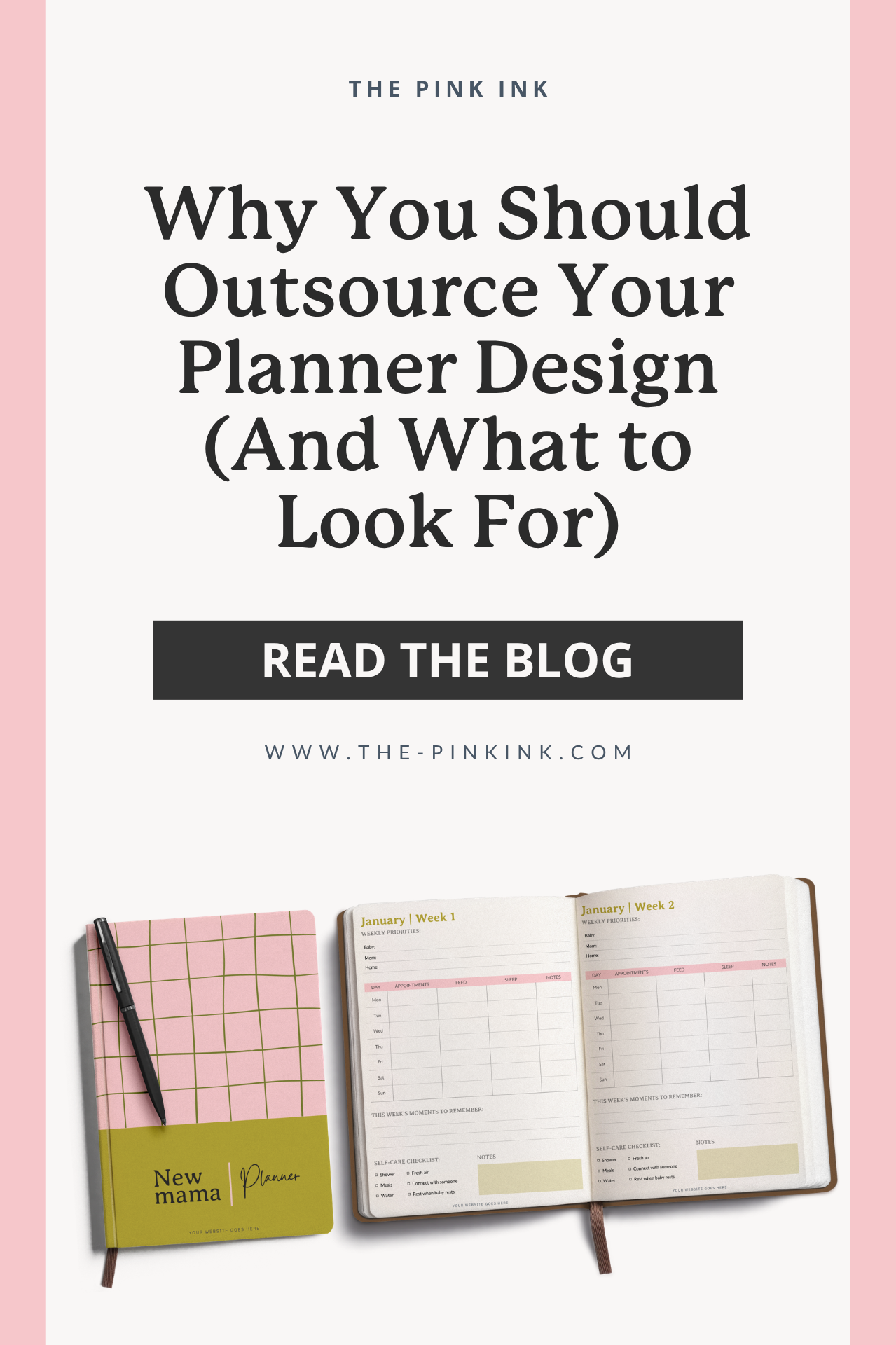 Why Outsource Your Planner Design — The Pink Ink