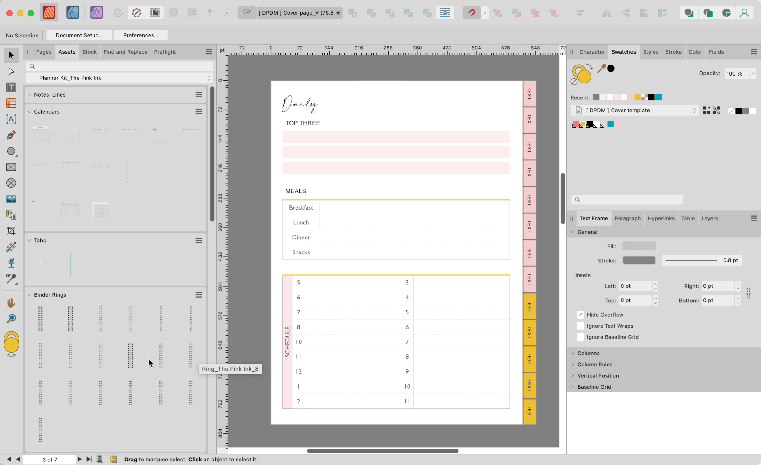 Animate GIFs using Affinity Designer