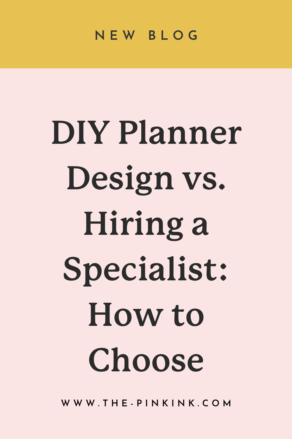 DIY Planner Design vs. Hiring a Specialist — The Pink Ink