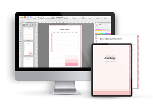 Digital Planners From Scratch or Using Templates — The Pink Ink