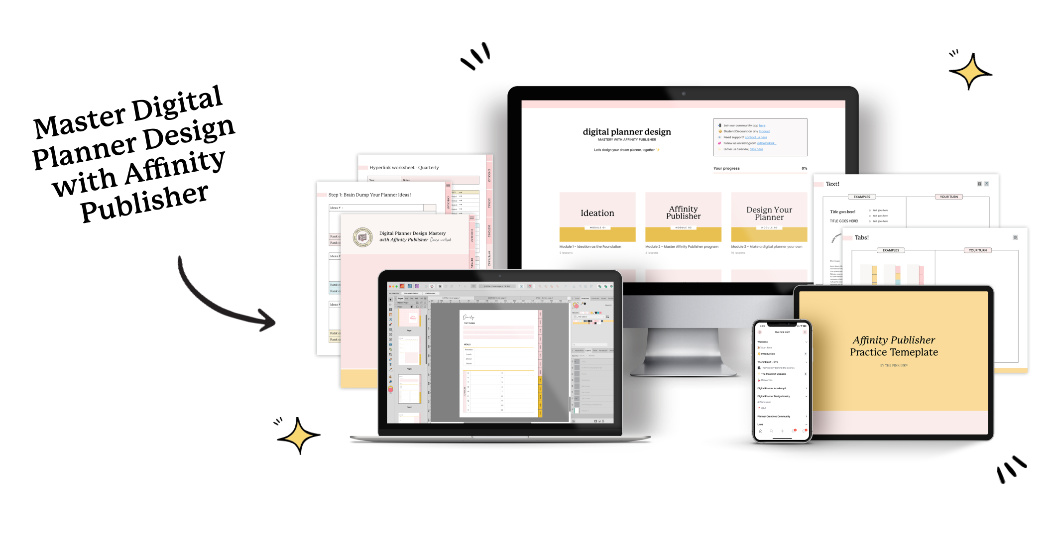 Affinity Publisher for Digital Planner Design — The Pink Ink