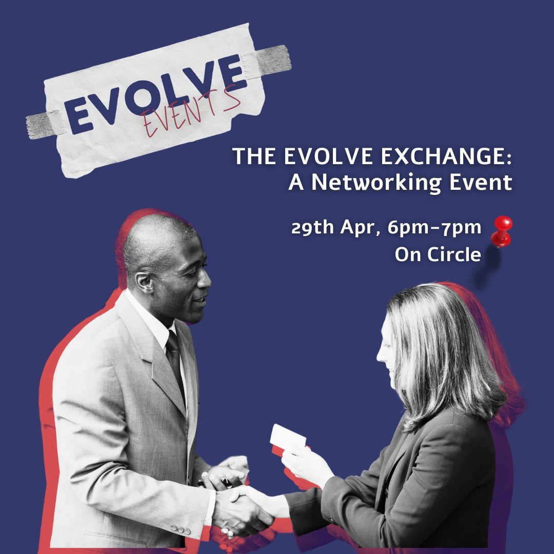 Our Evolve community is growing and peer-to-peer connection is where some ofthe best magic happens! ✨

🤝 Come along for a guided networking evening where you'll have a chance to meet other entrepreneurs, share wisdom &amp; challenges, as well as sha