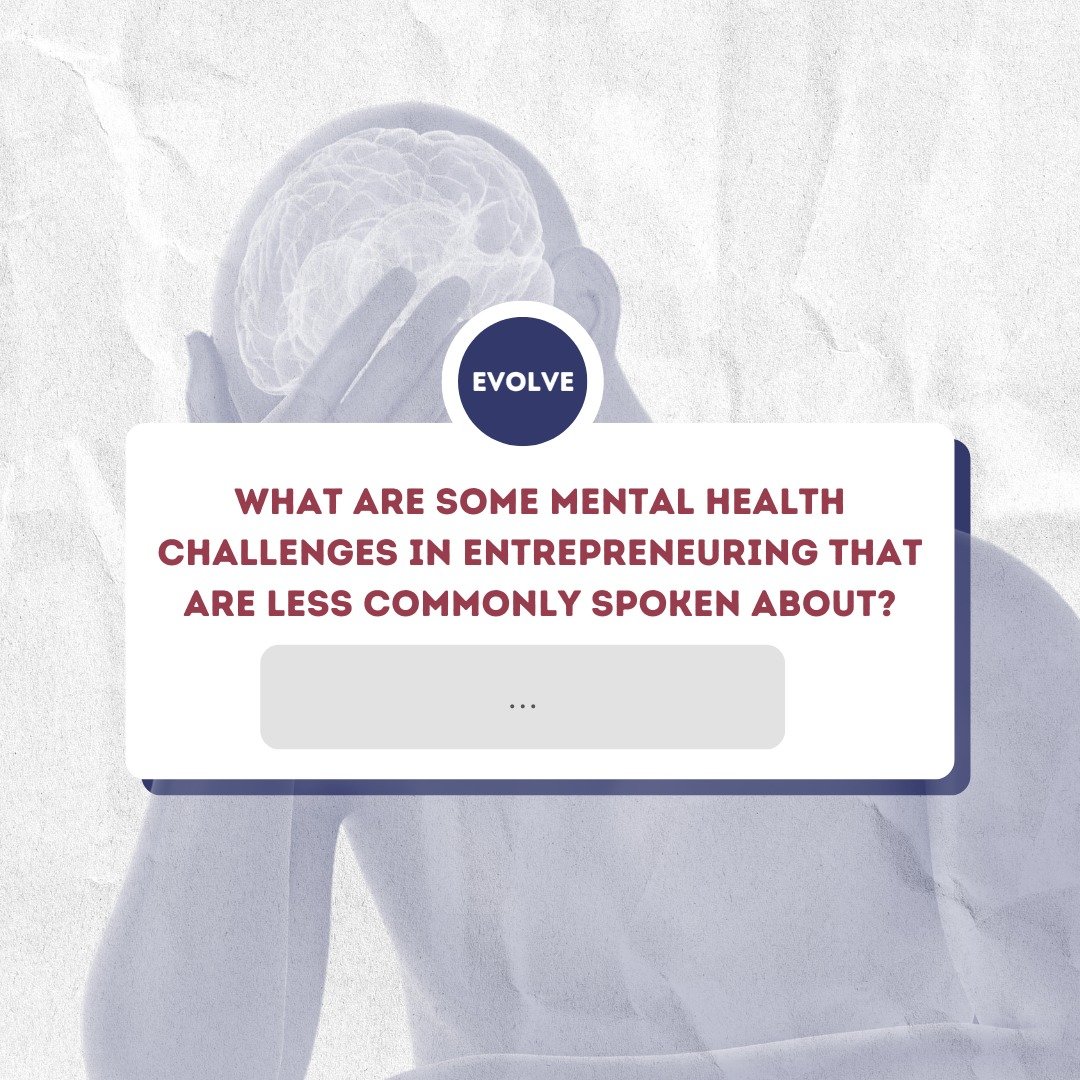 In honour of Mental Health Awareness Month, here are some less-commonly spoken about signs of mental health challenges in entrepreneur-ing. 🧠

Starting and running a business can be an all-encompassing task, but it should not come at the expense of 