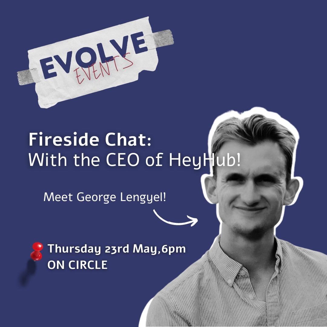 We're sitting down with George Lengyel - CEO of HeyHub! 🚀

Join us this Thursday as we discuss his 11 year entrepreneurial journey - sign up link in bio! 

#entrepreneur #entrepreneurship