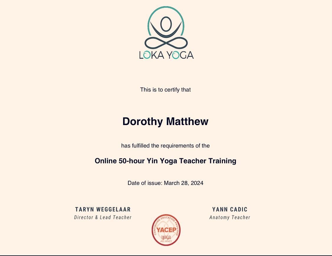 Anyone else totally in love with YIN Yoga?

A heartfelt thank you to Taryn &amp; Yann @loka_yoga for this excellent training! 🙏🏻🧘&zwj;♀️👏