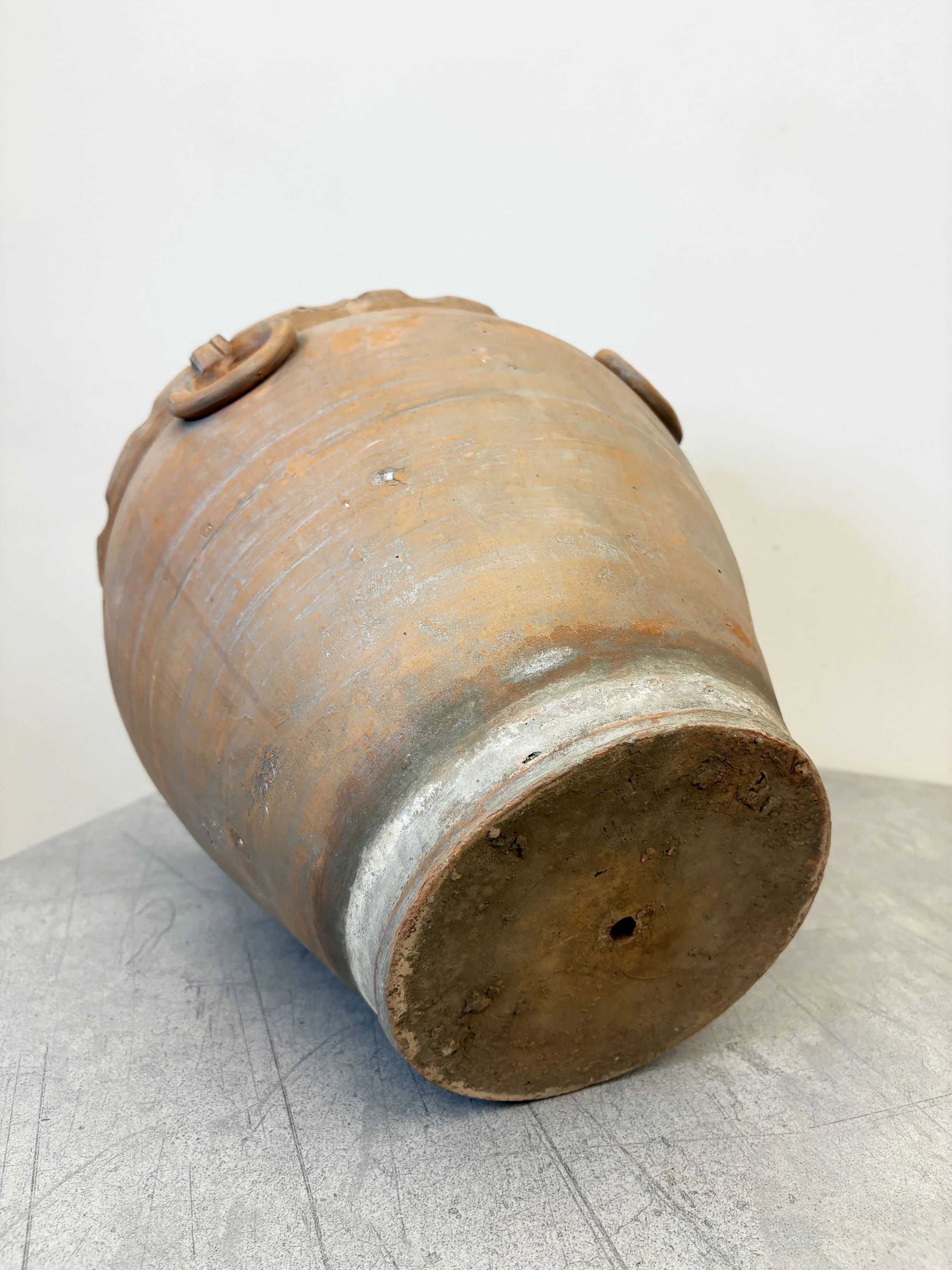 antique Italian ceramic plant pot