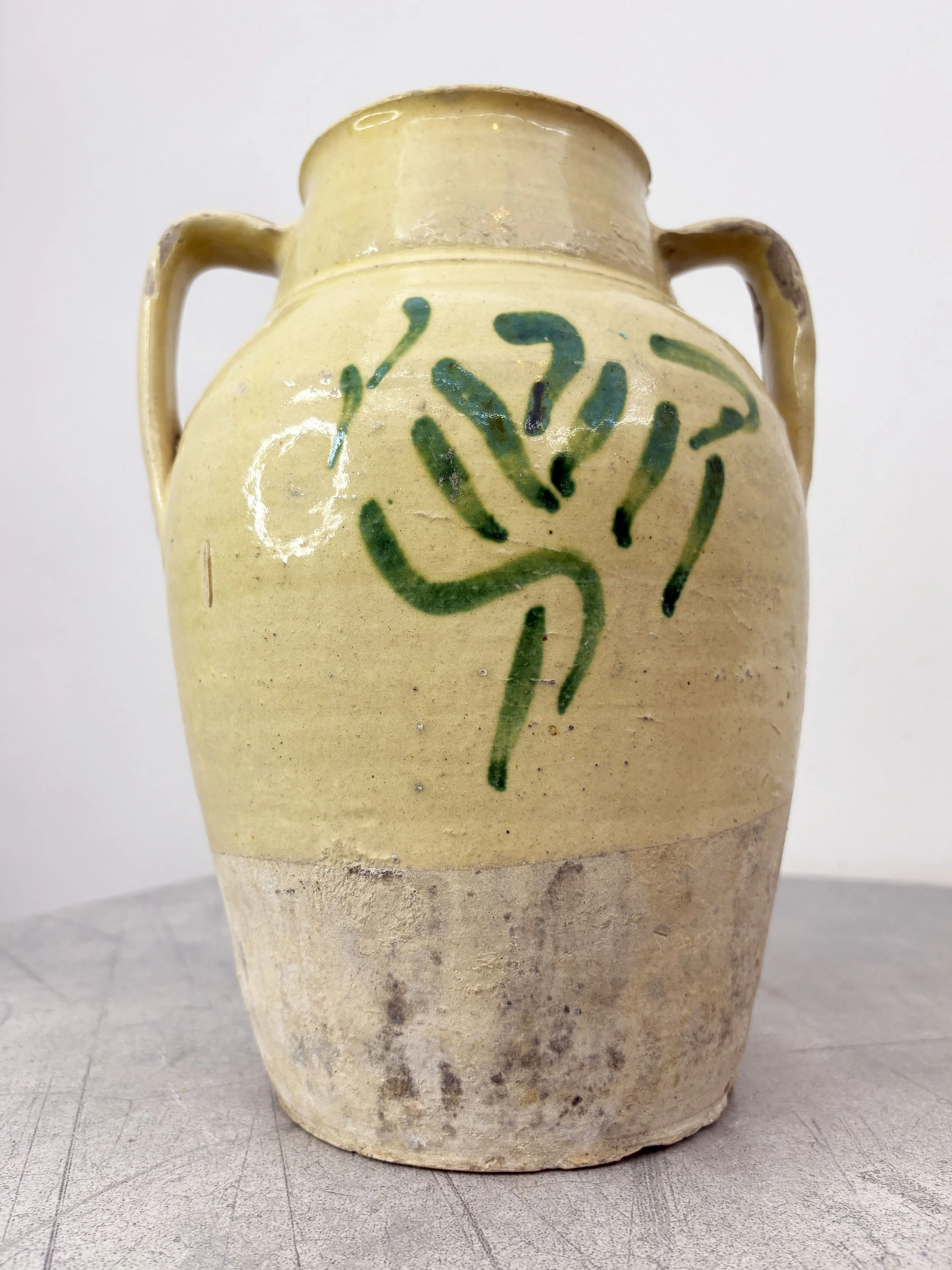 large rustic Italian farmhouse vase