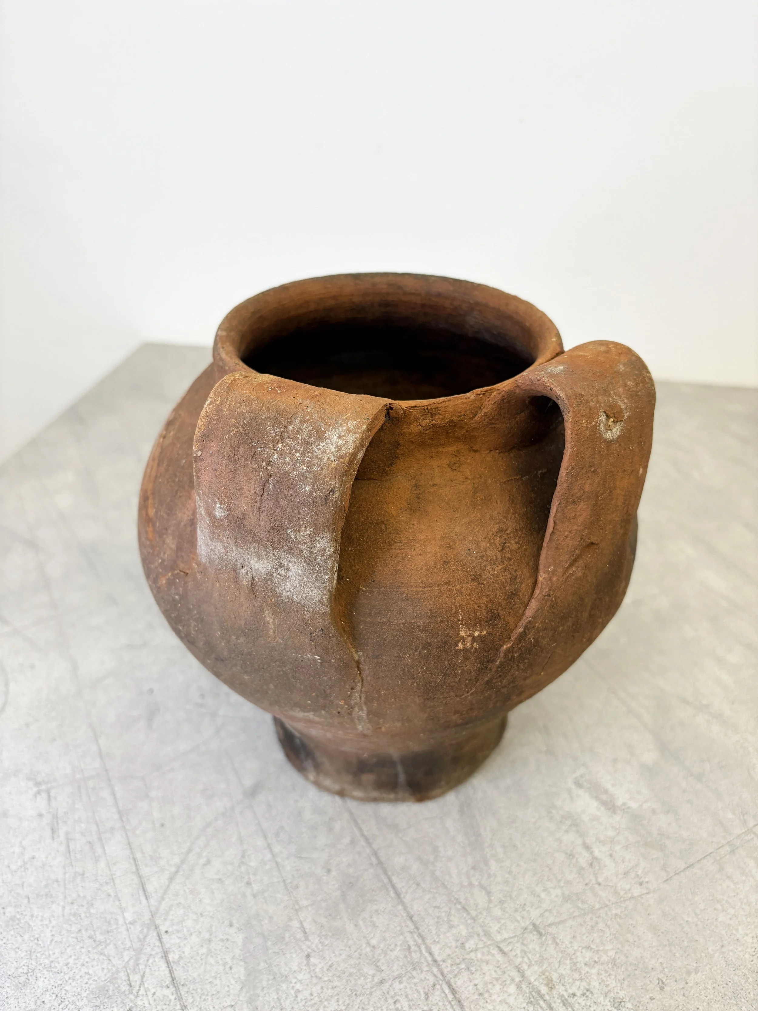 antique terracotta pot
