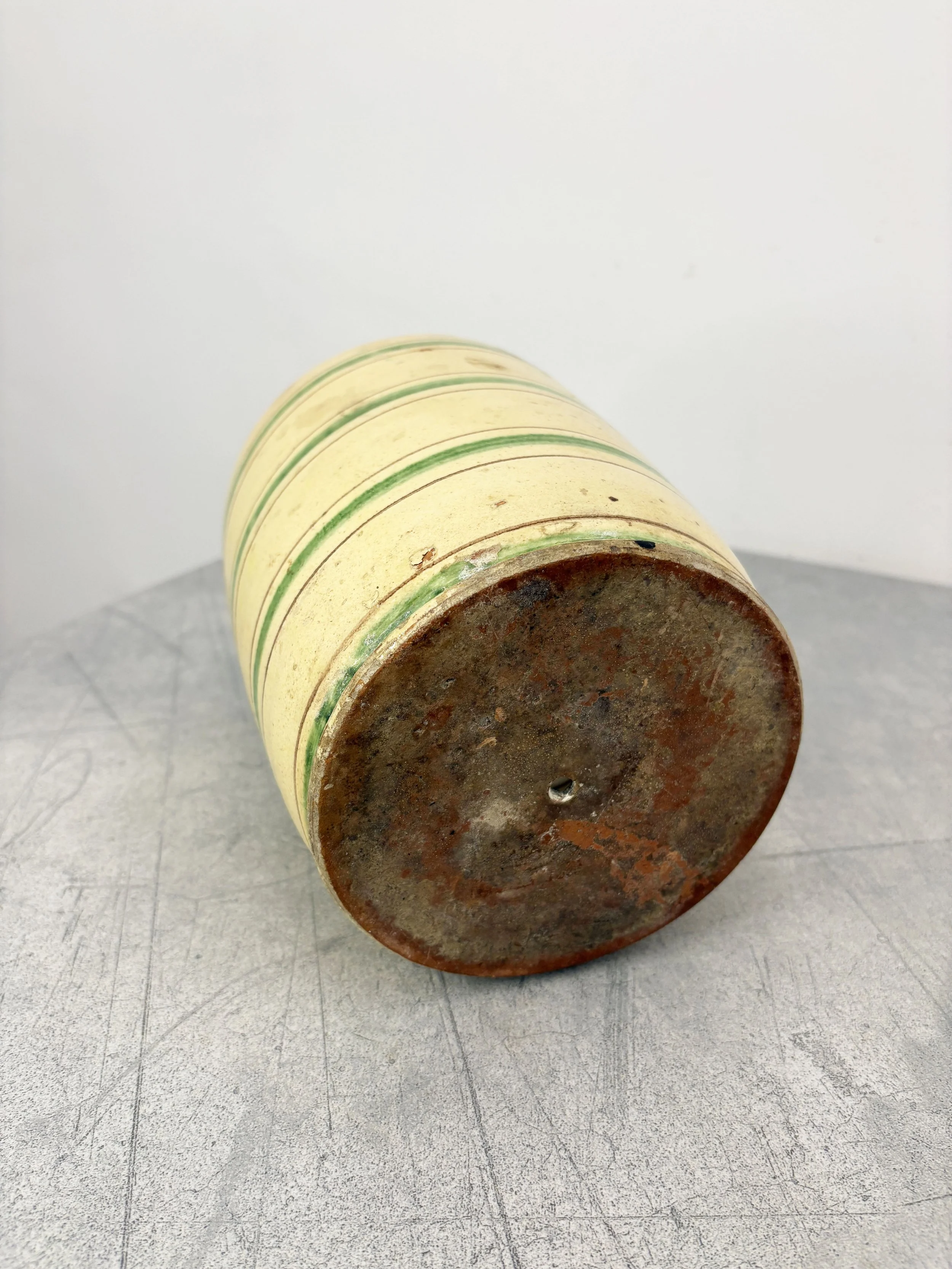 rustic ceramic plant pot