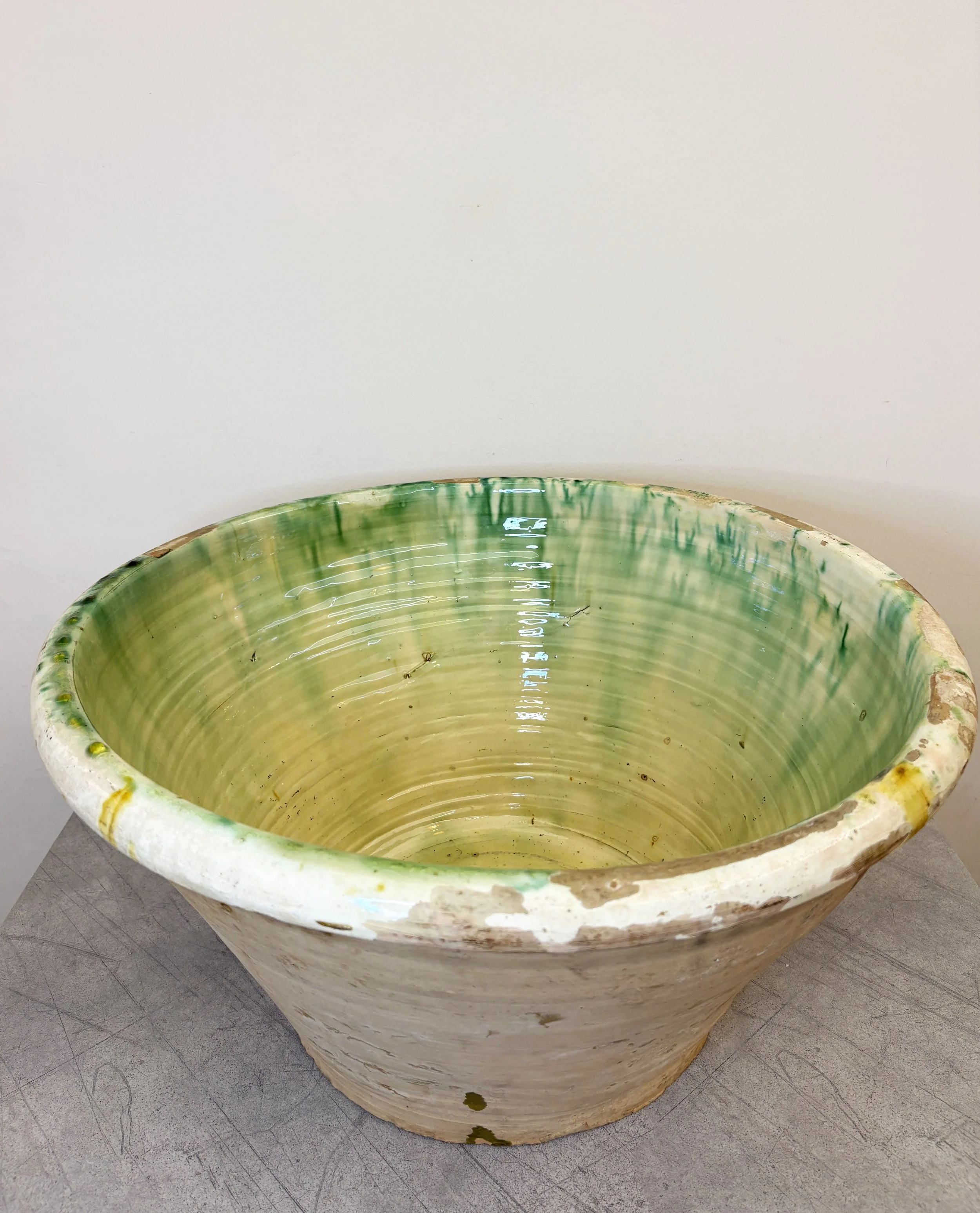 lime green passata bowl Puglia