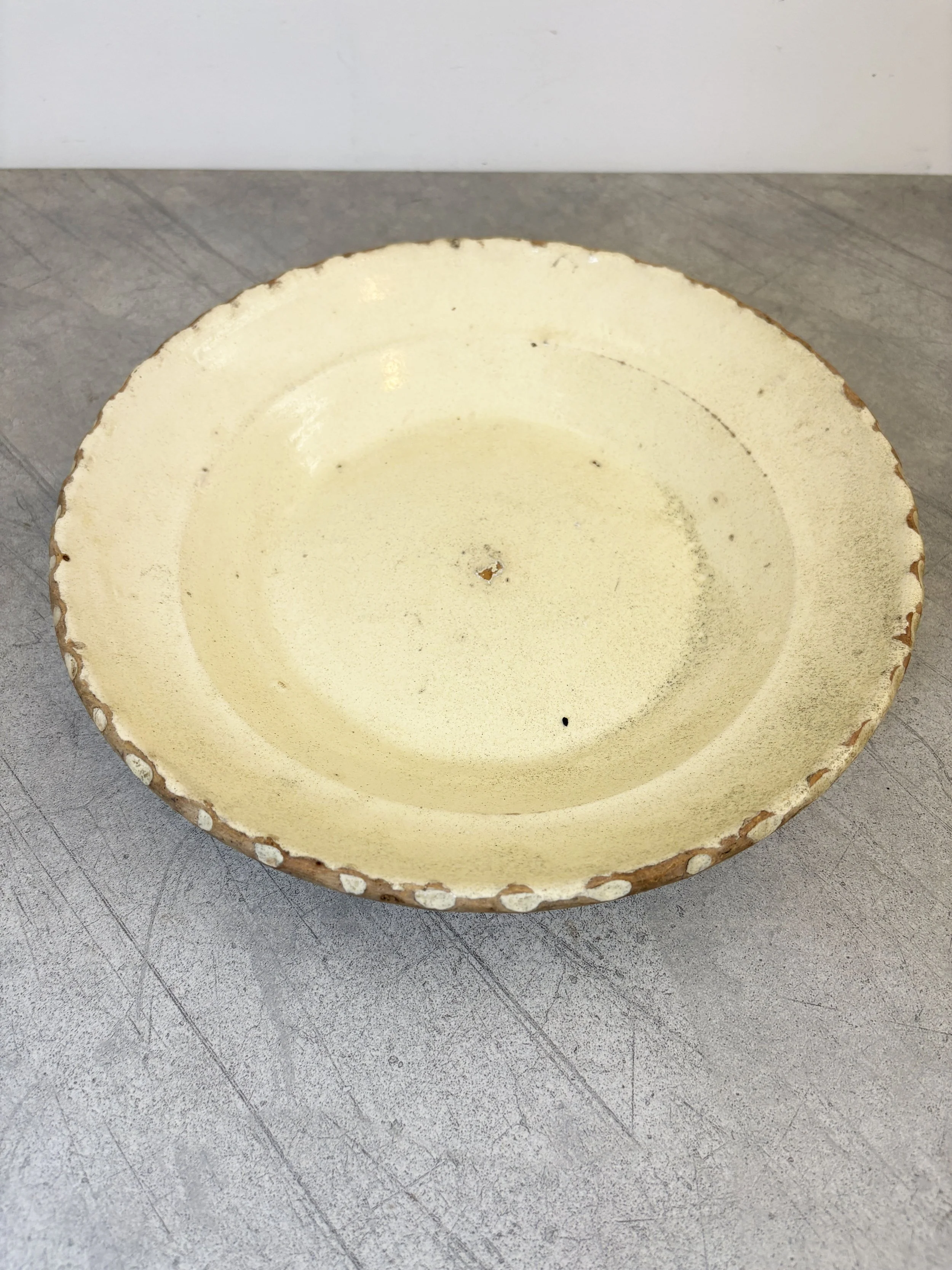 Italian ceramic farmhouse plate