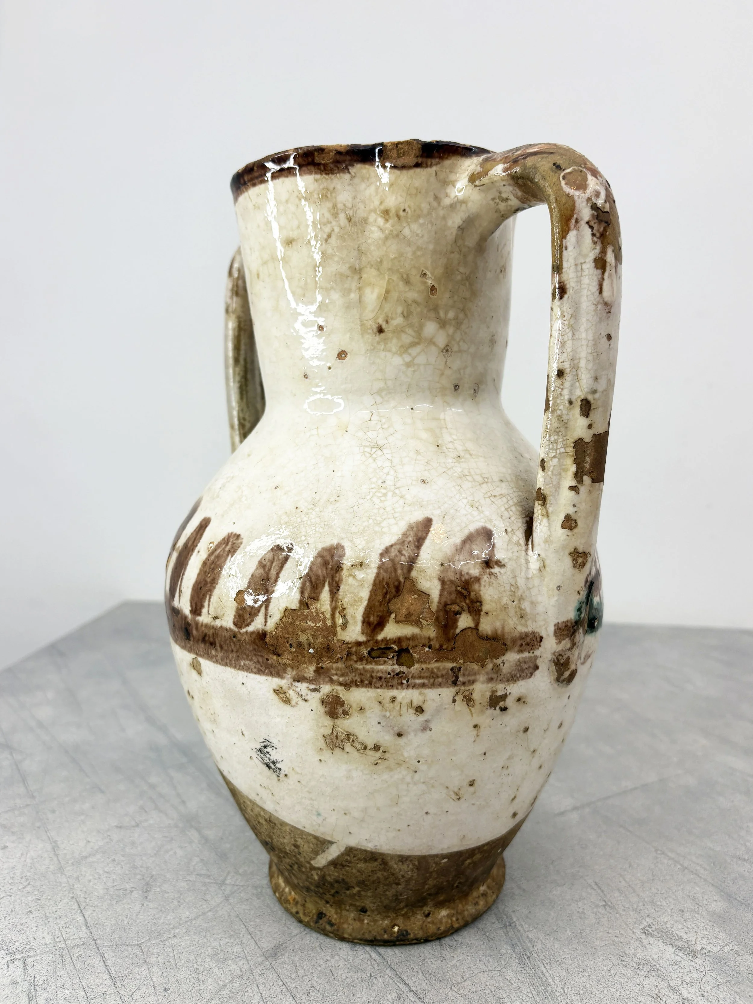 rustic antique Italian vase