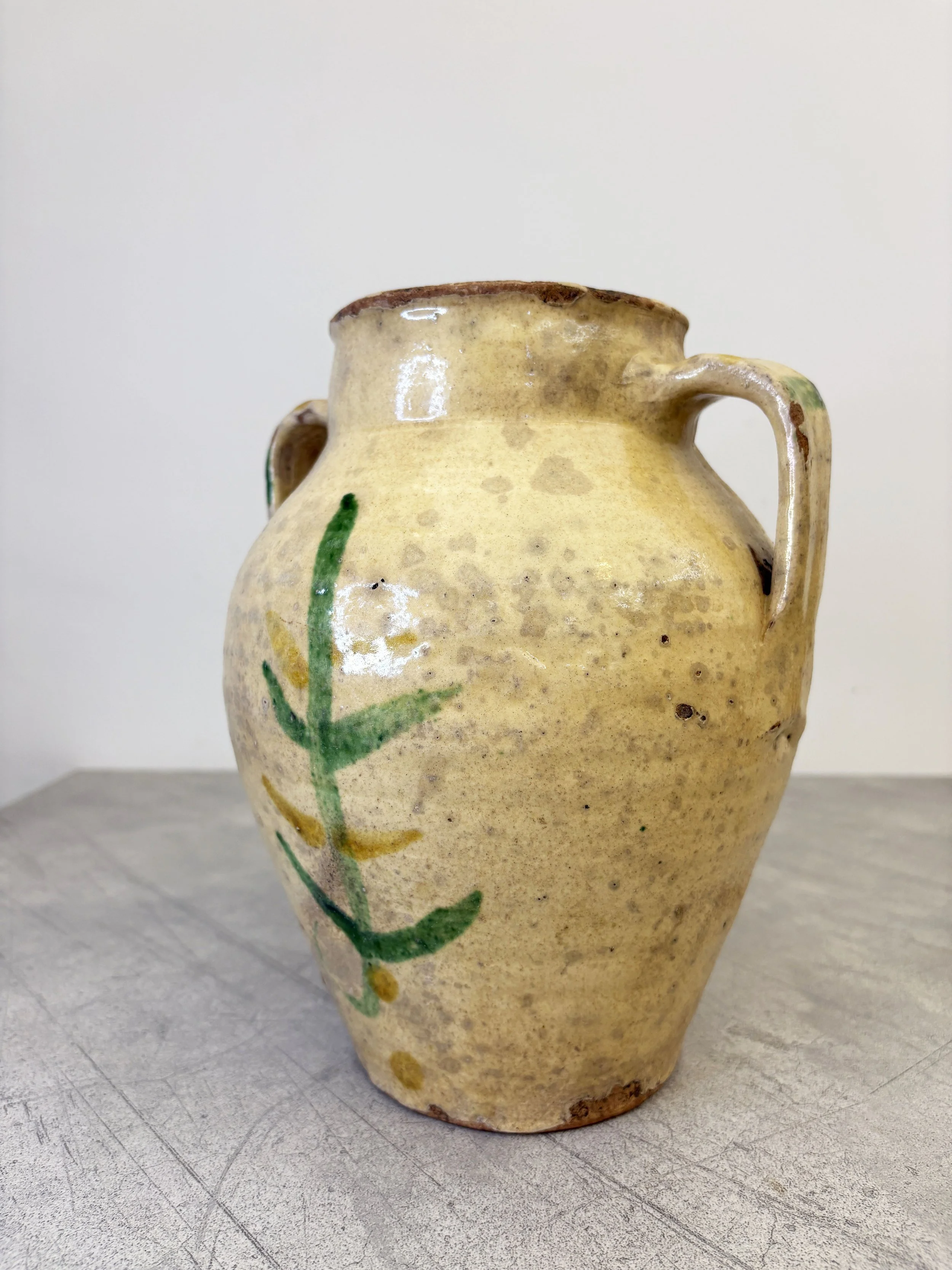 hand painted tree of life pot Calabria
