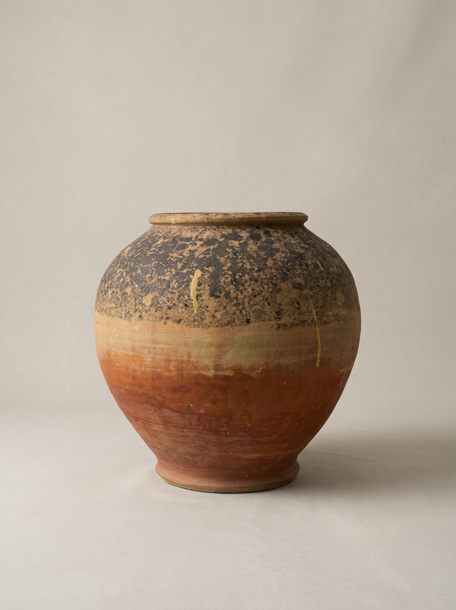 vintage Italian terracotta plant pot