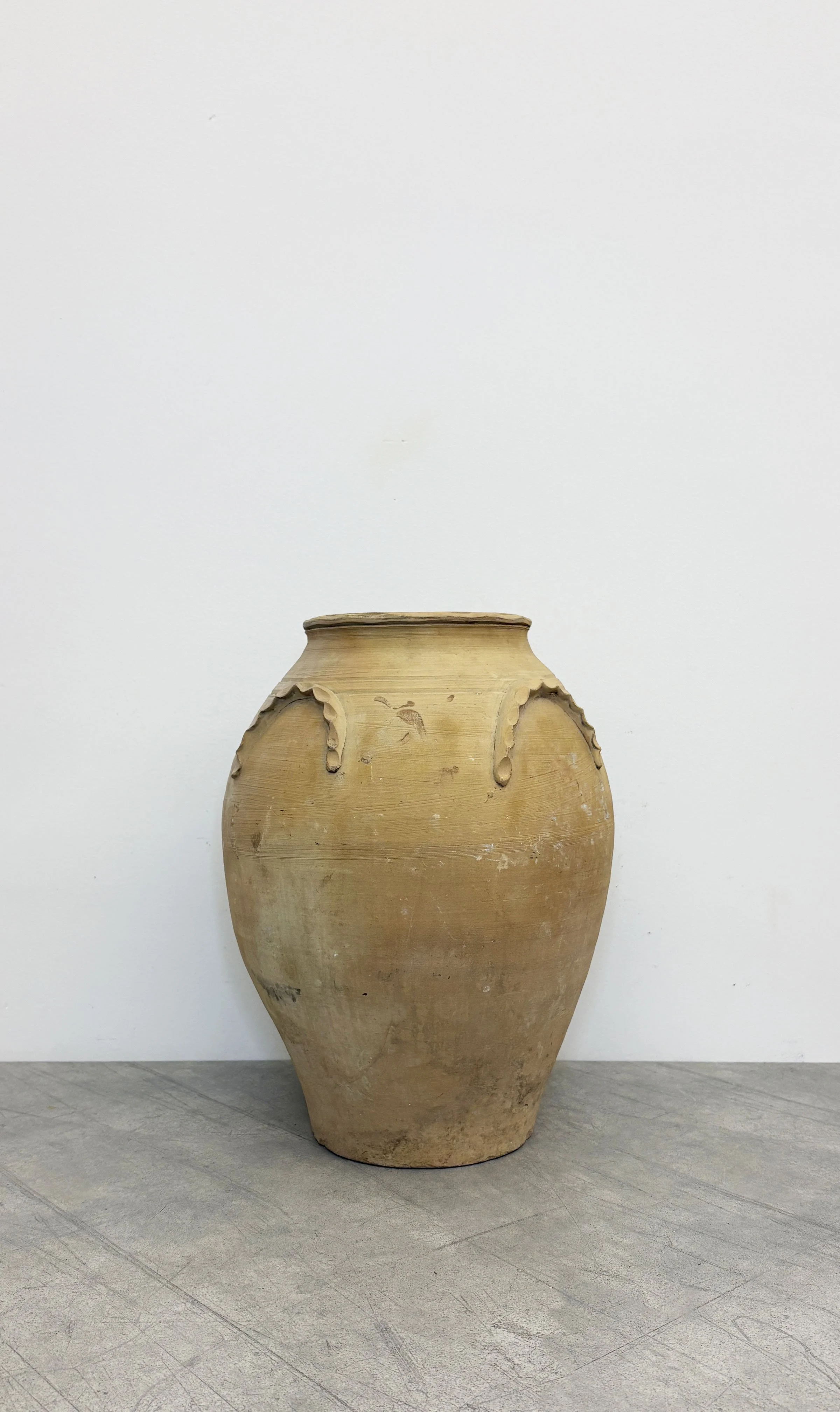 RUSTIC RAW CLAY VASE SOUTHERN ITALY