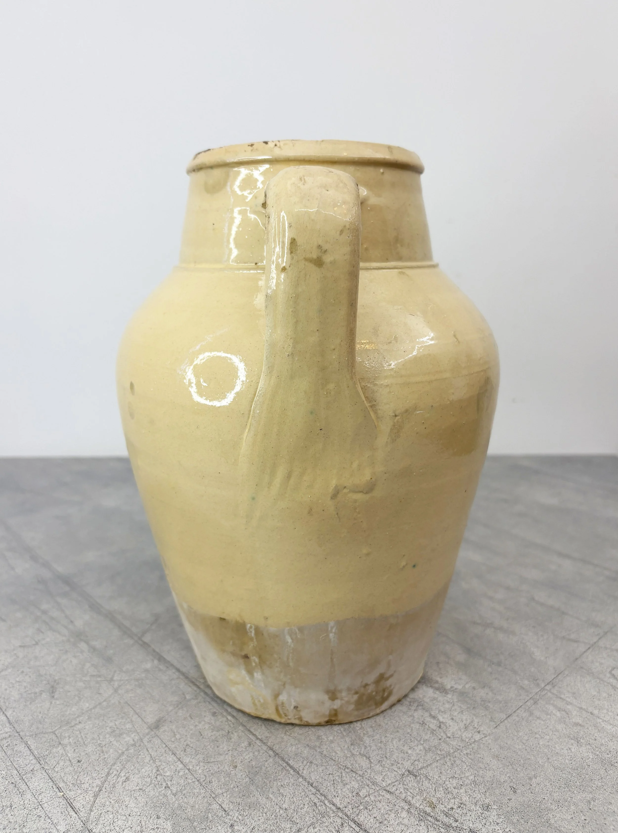 antique confit pot with handles Calabria