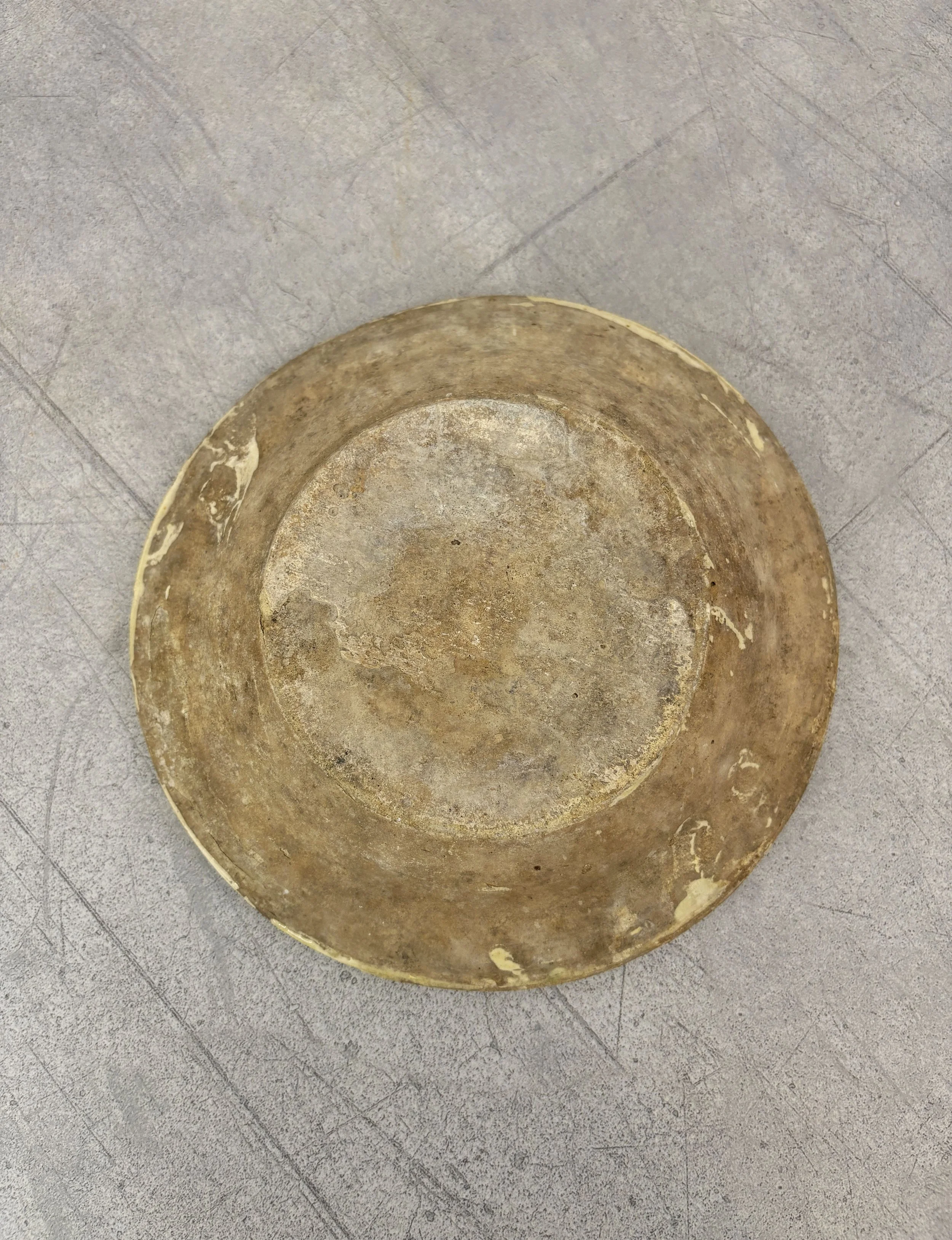 rustic ceramic plate Calabria
