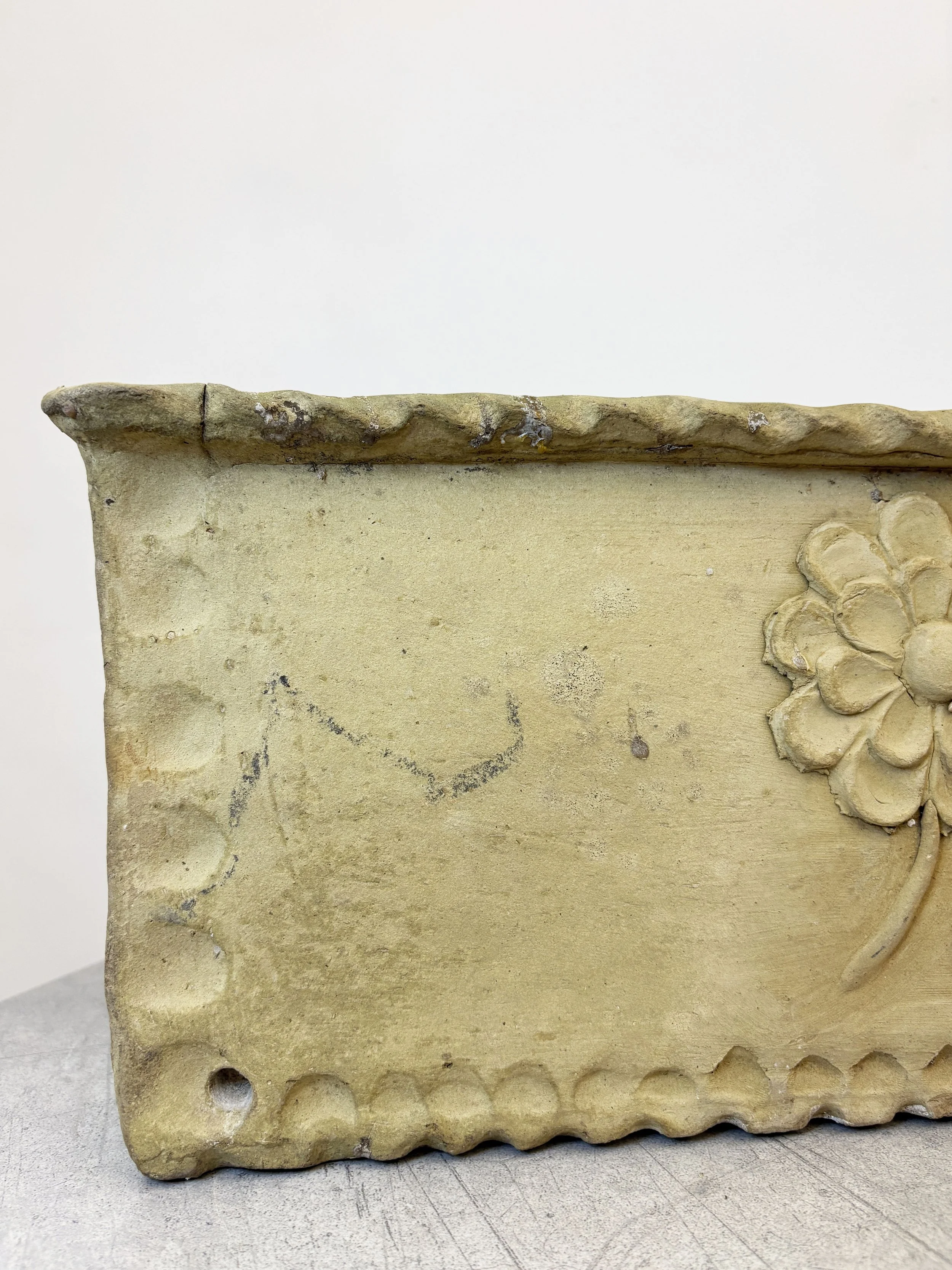 vintage flower planter Puglia