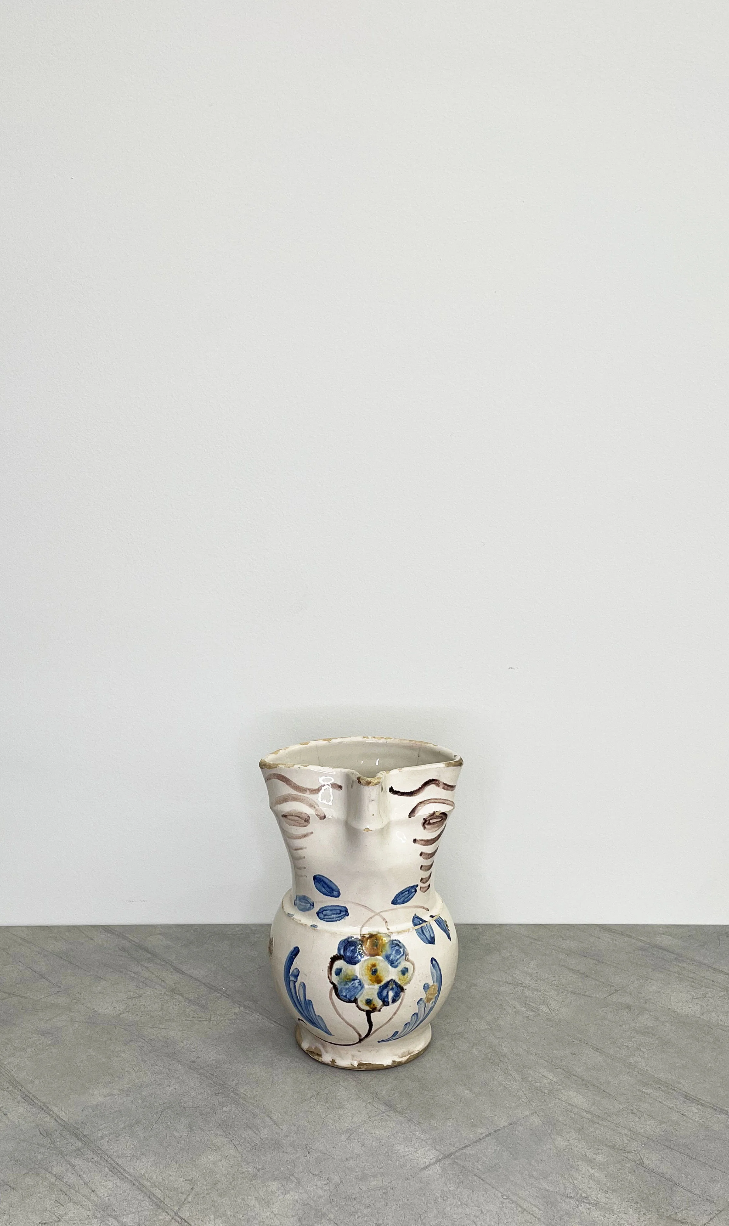 antique evil eye jug