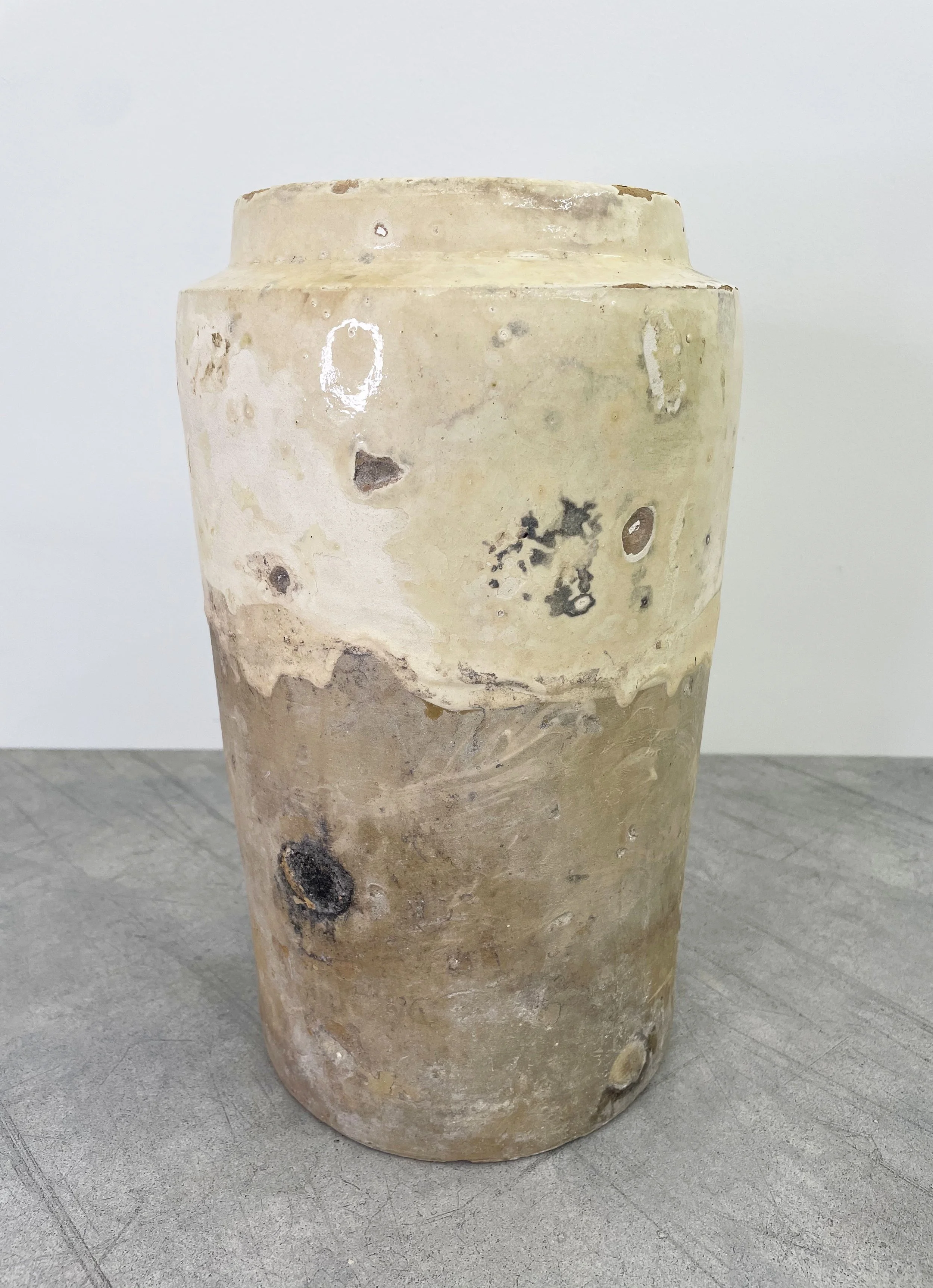 antique handmade pot