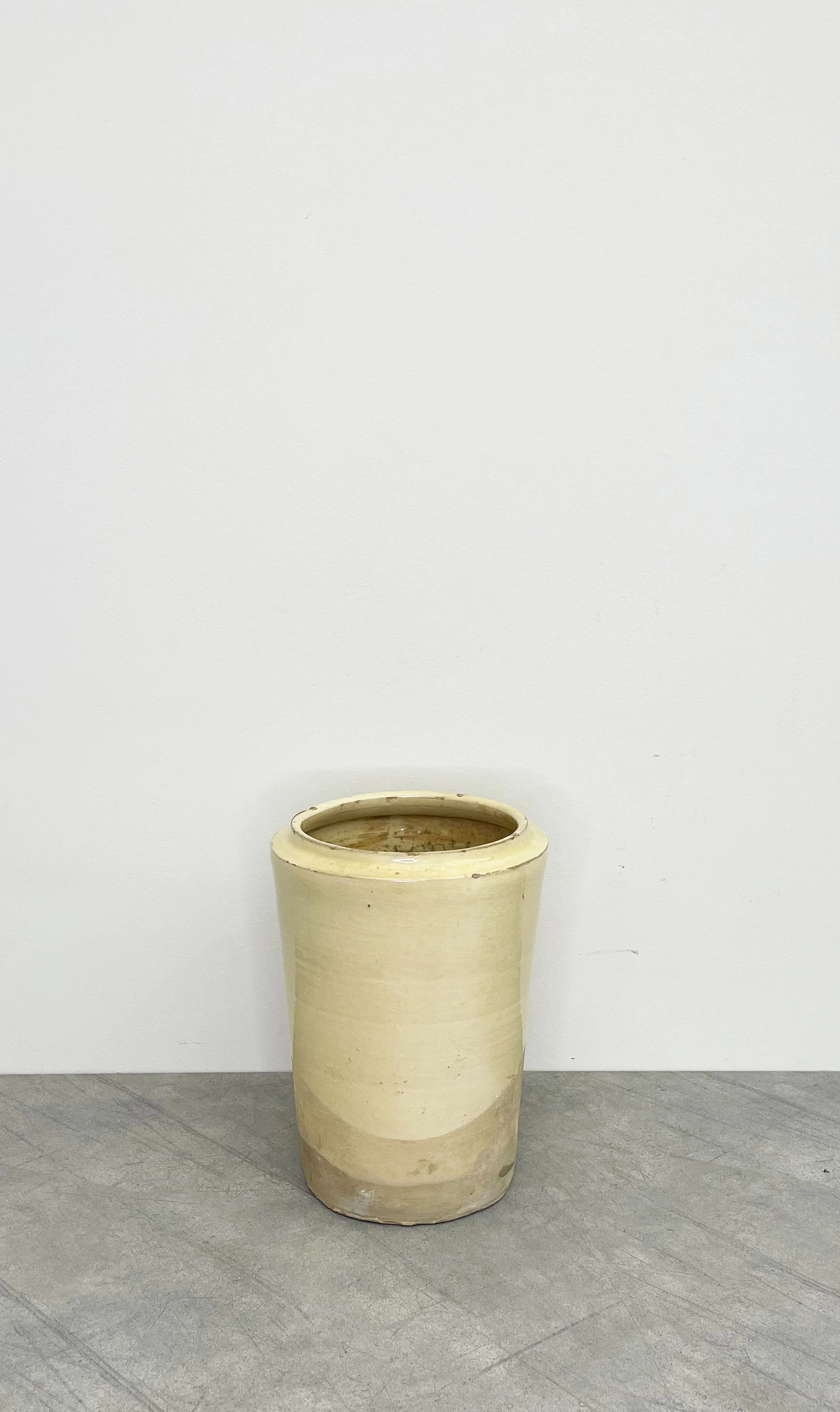 vintage confit pot