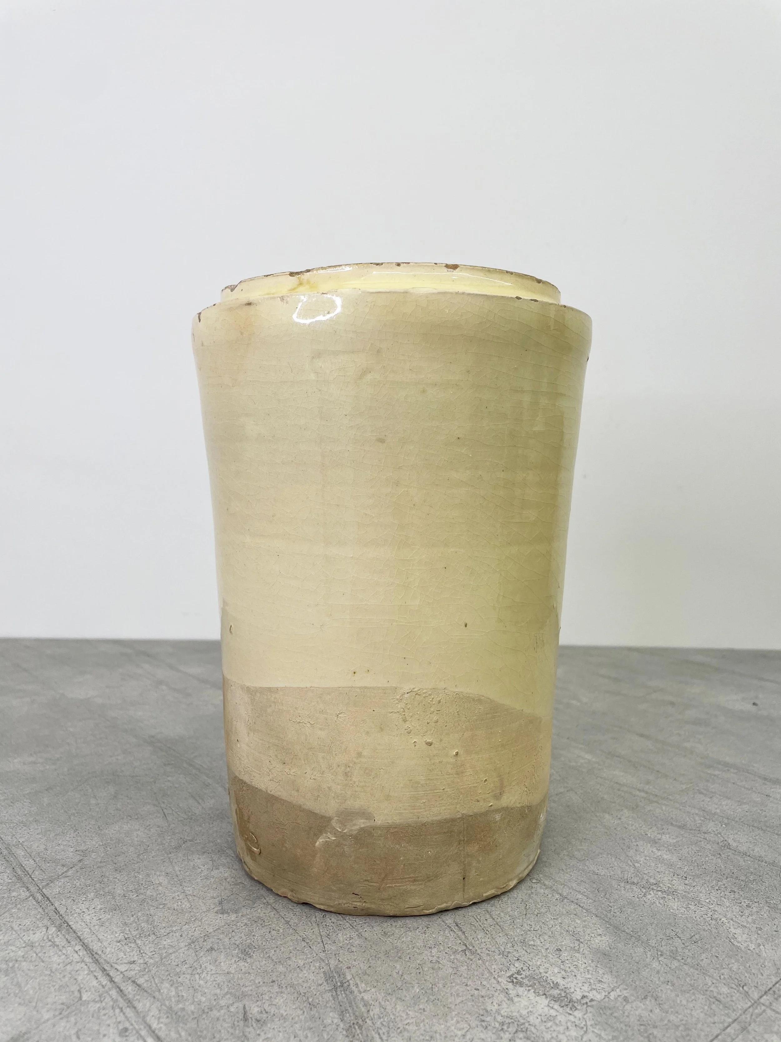 vintage ceramic jar