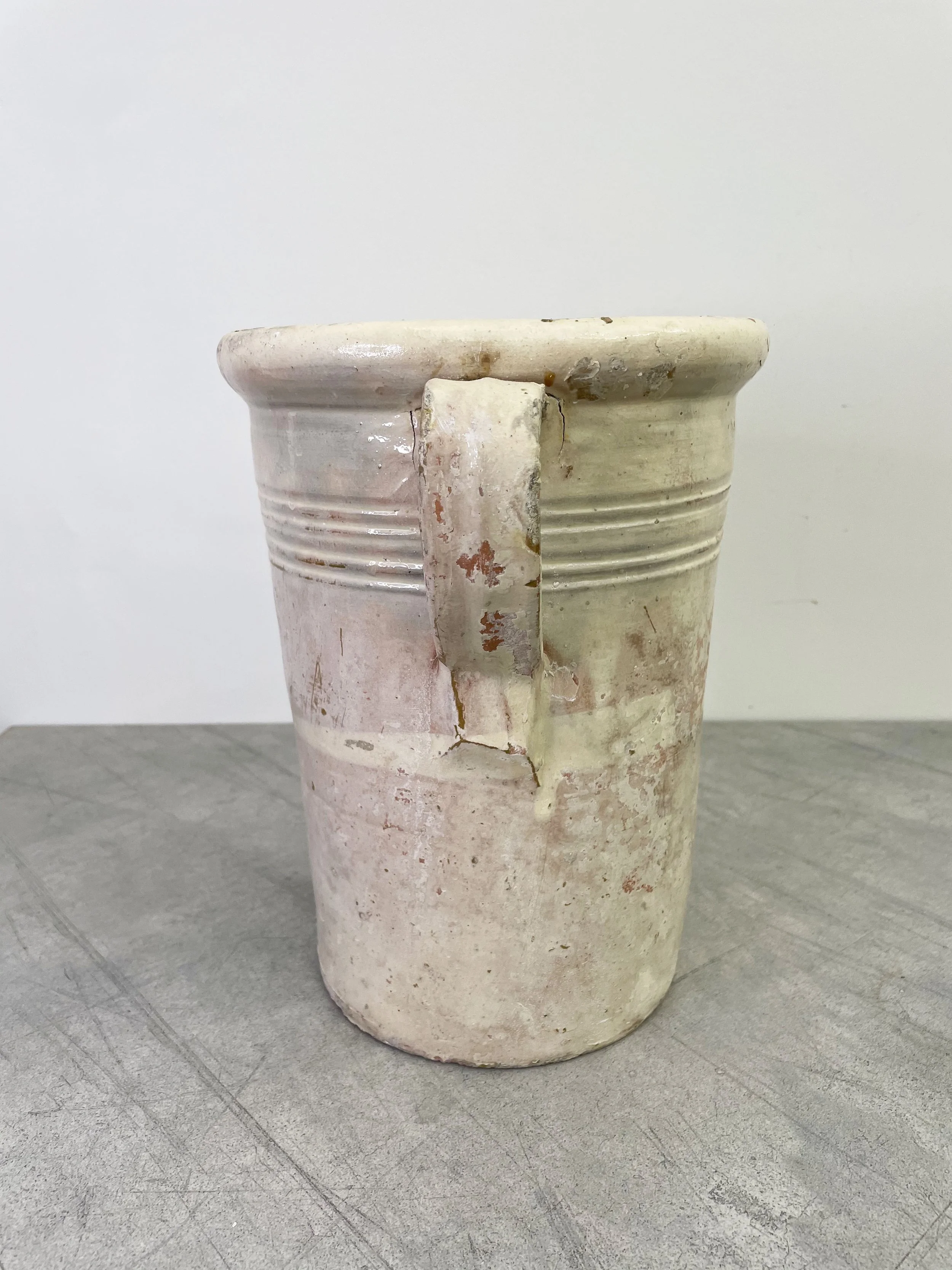 antique handmade pot