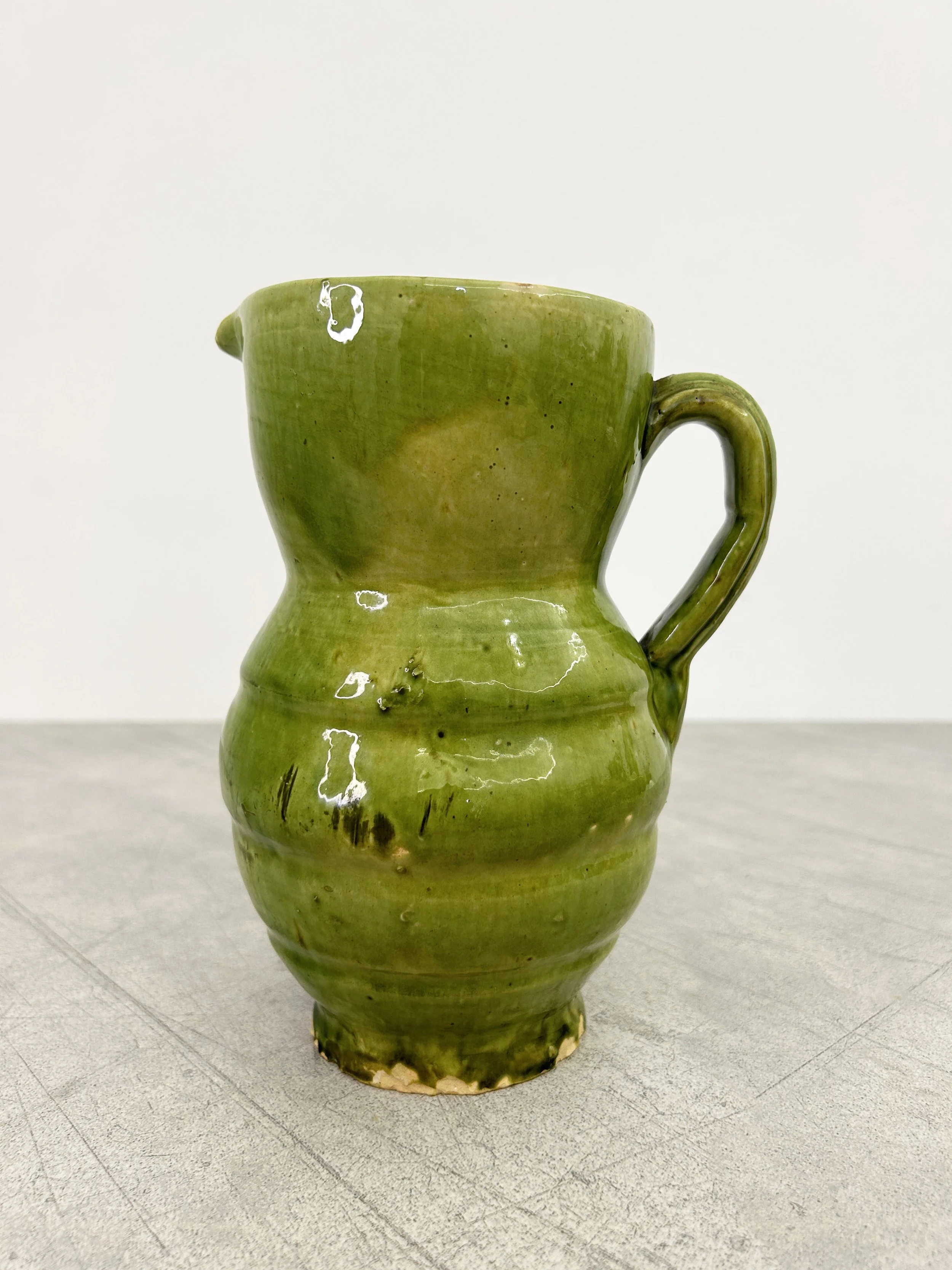 antique Pugliese ceramic jug