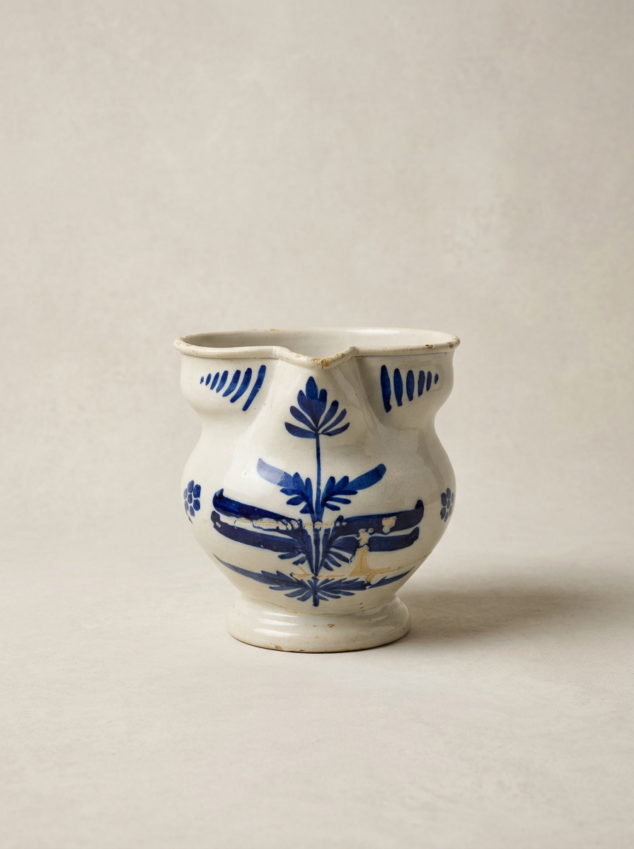 vintage hand painted Faenza jug