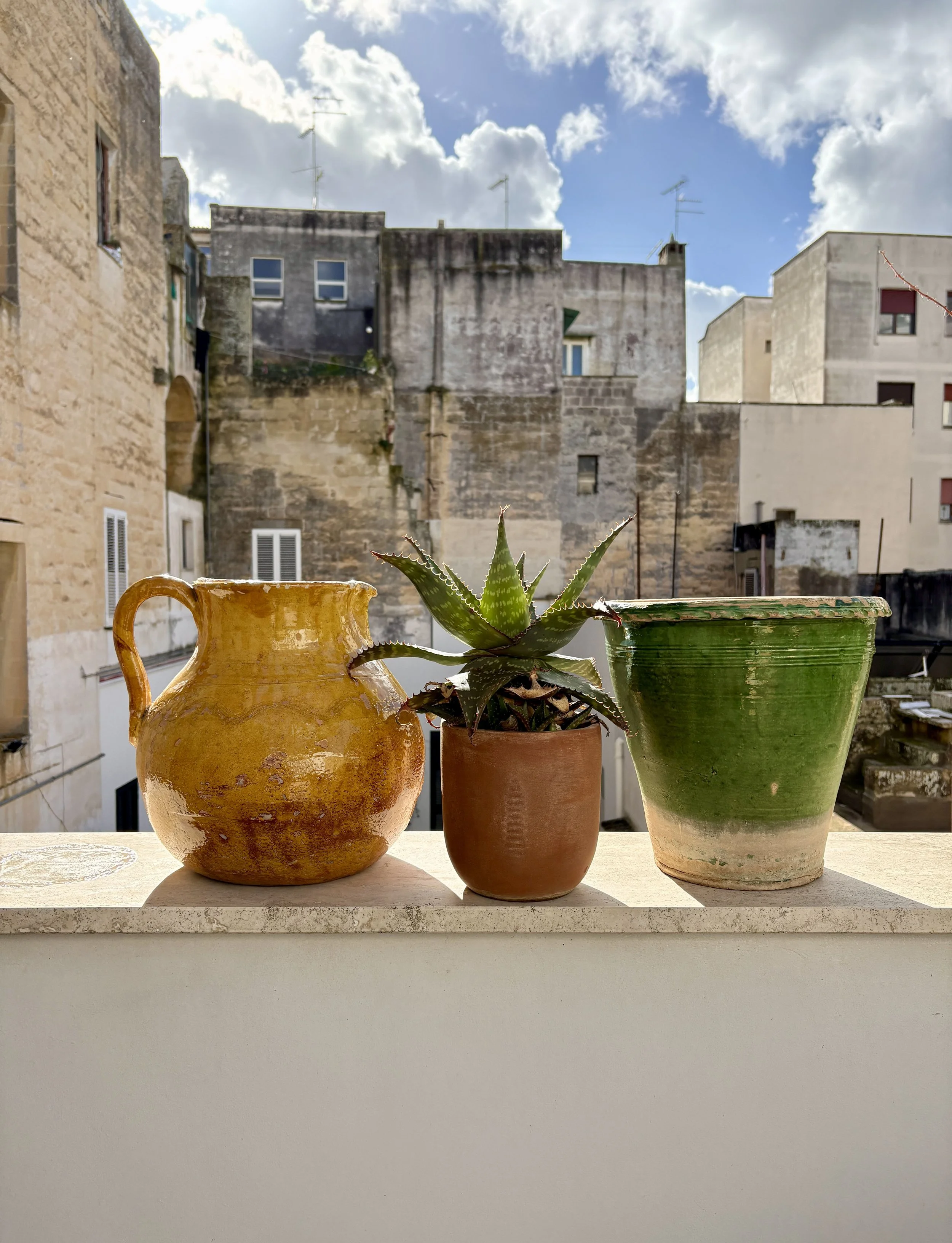 vintage Italian pottery