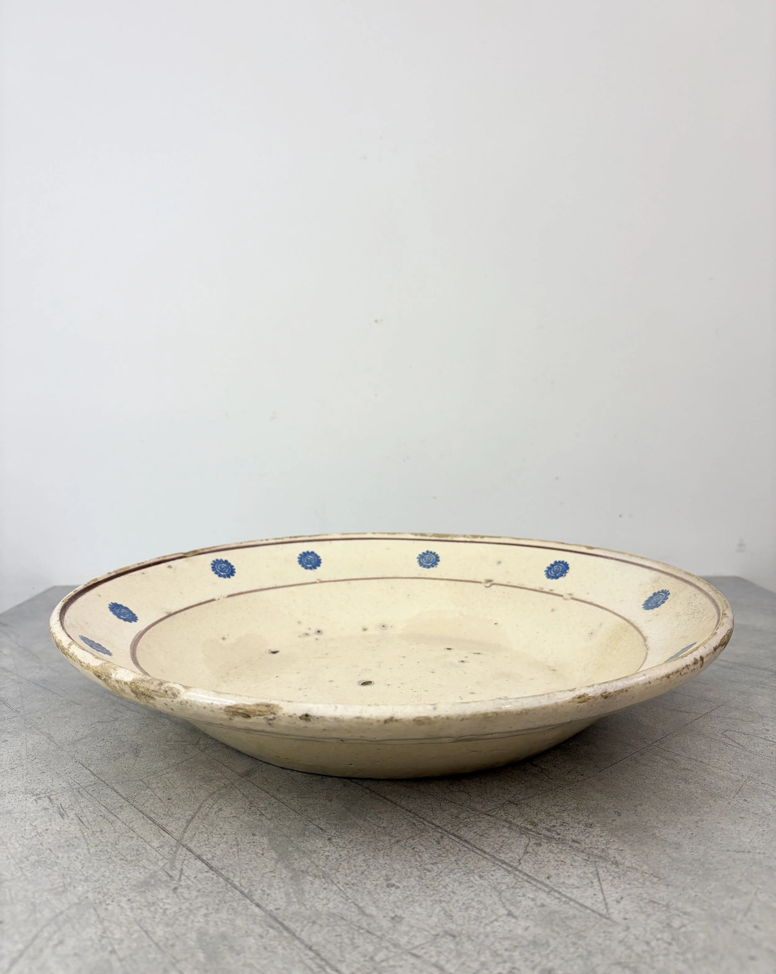 hand painted traditional plate Puglia